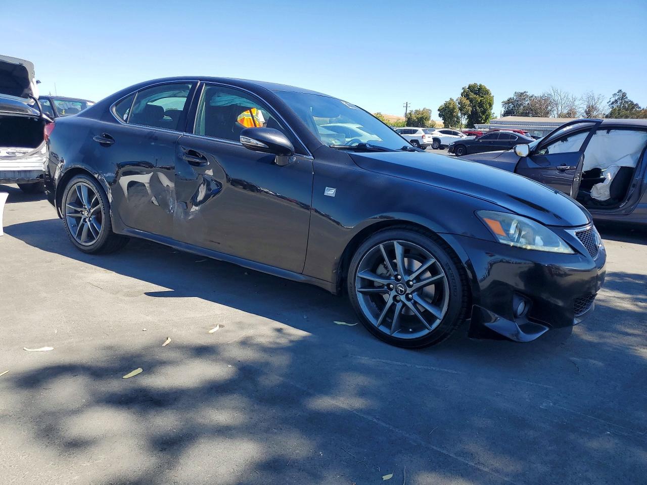 2012 Lexus Is 250 Black vin: JTHBF5C22C5182081