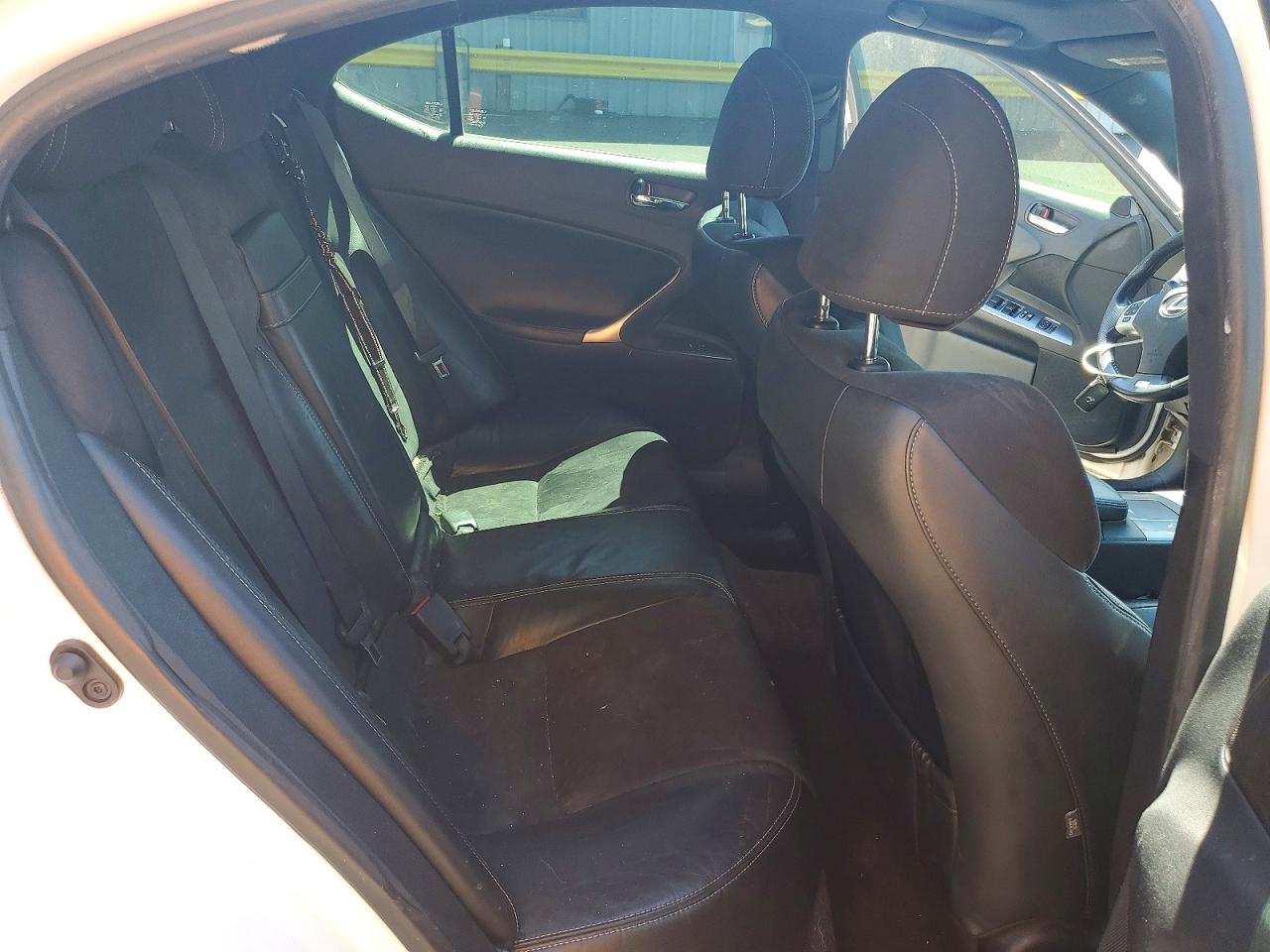 2012 Lexus Is 250 White vin: JTHBF5C22C5184106