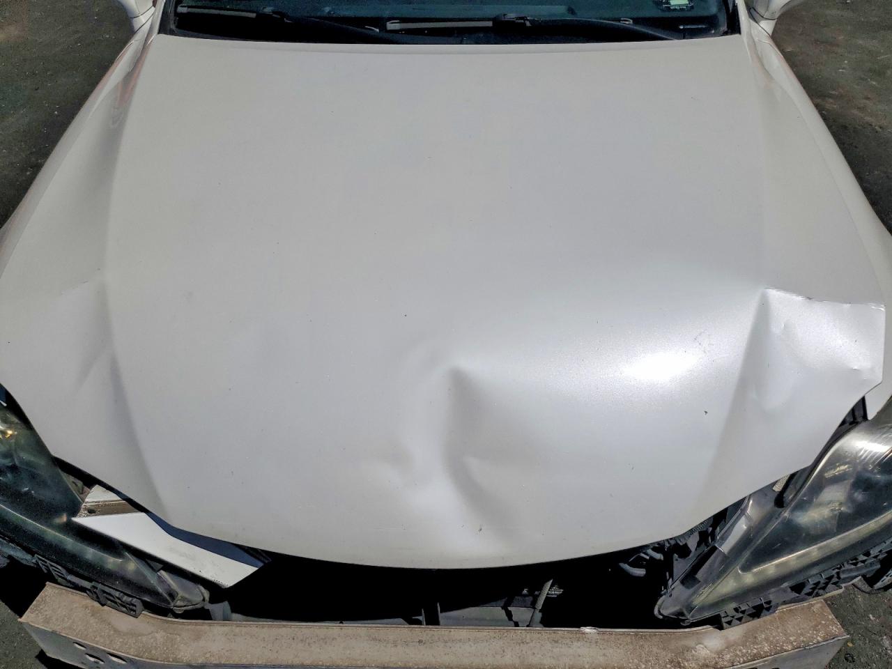 2012 Lexus Is 250 White vin: JTHBF5C22C5184106