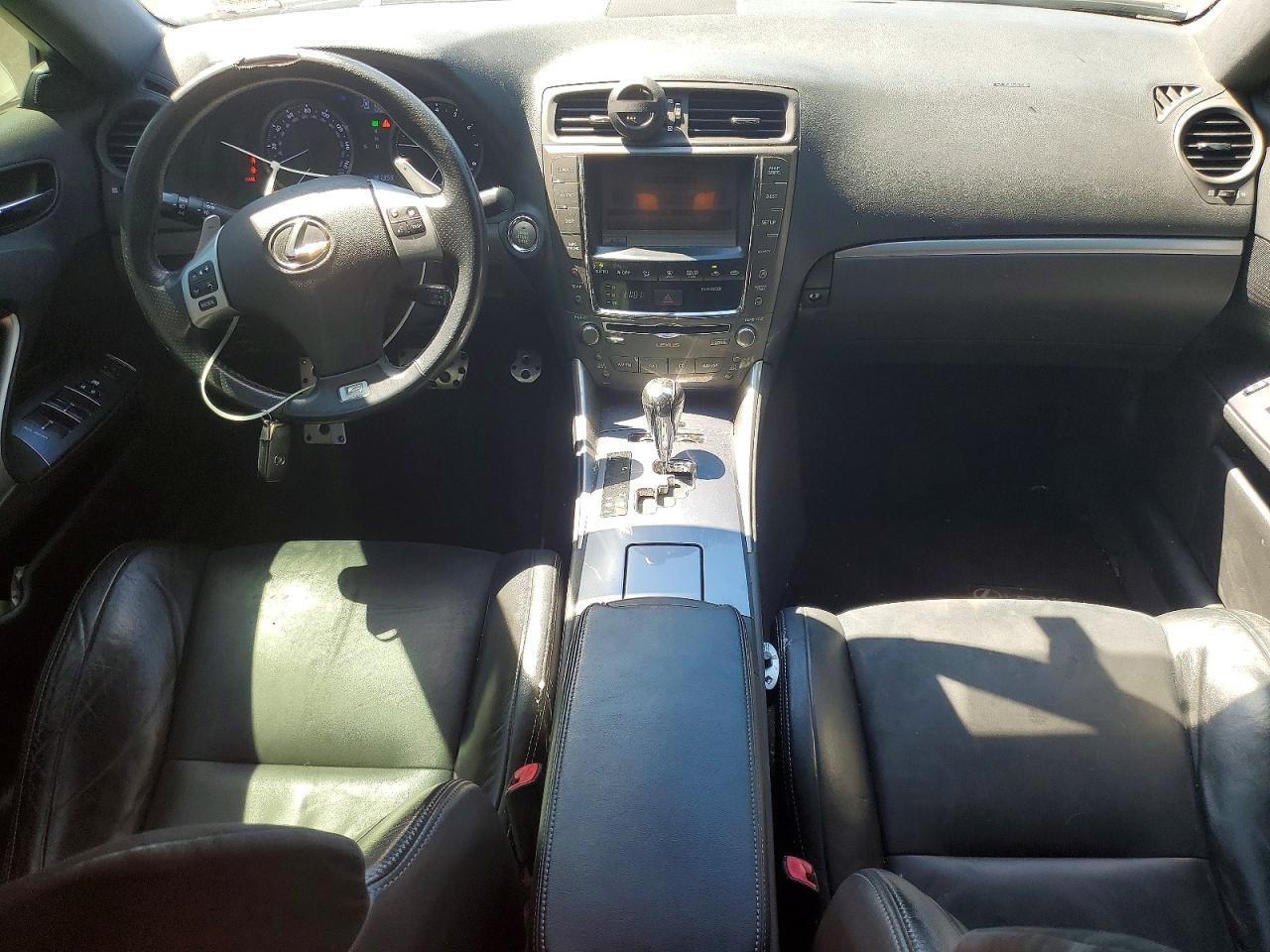 2012 Lexus Is 250 White vin: JTHBF5C22C5184106