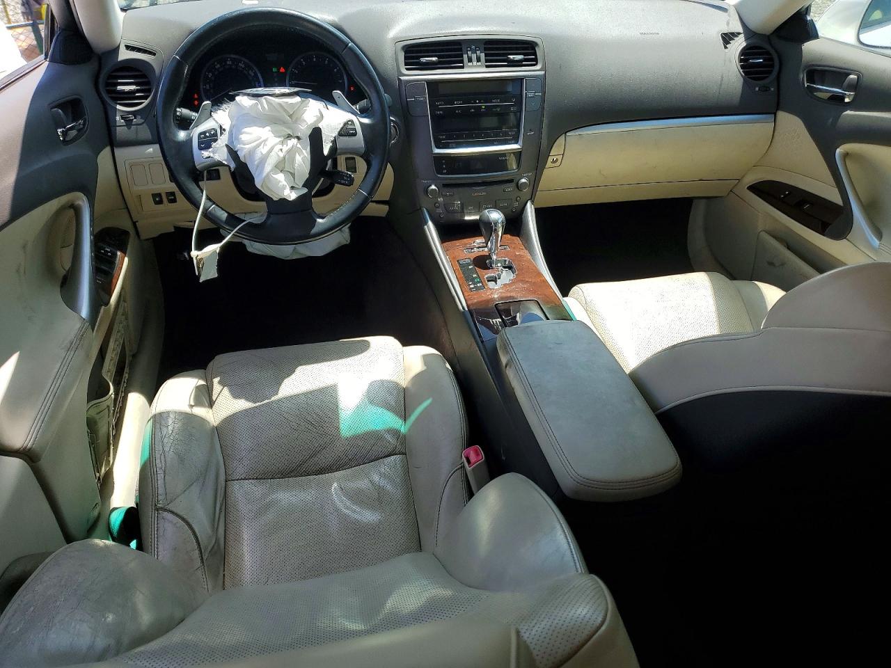 2013 Lexus Is 250 White vin: JTHBF5C22D5188237