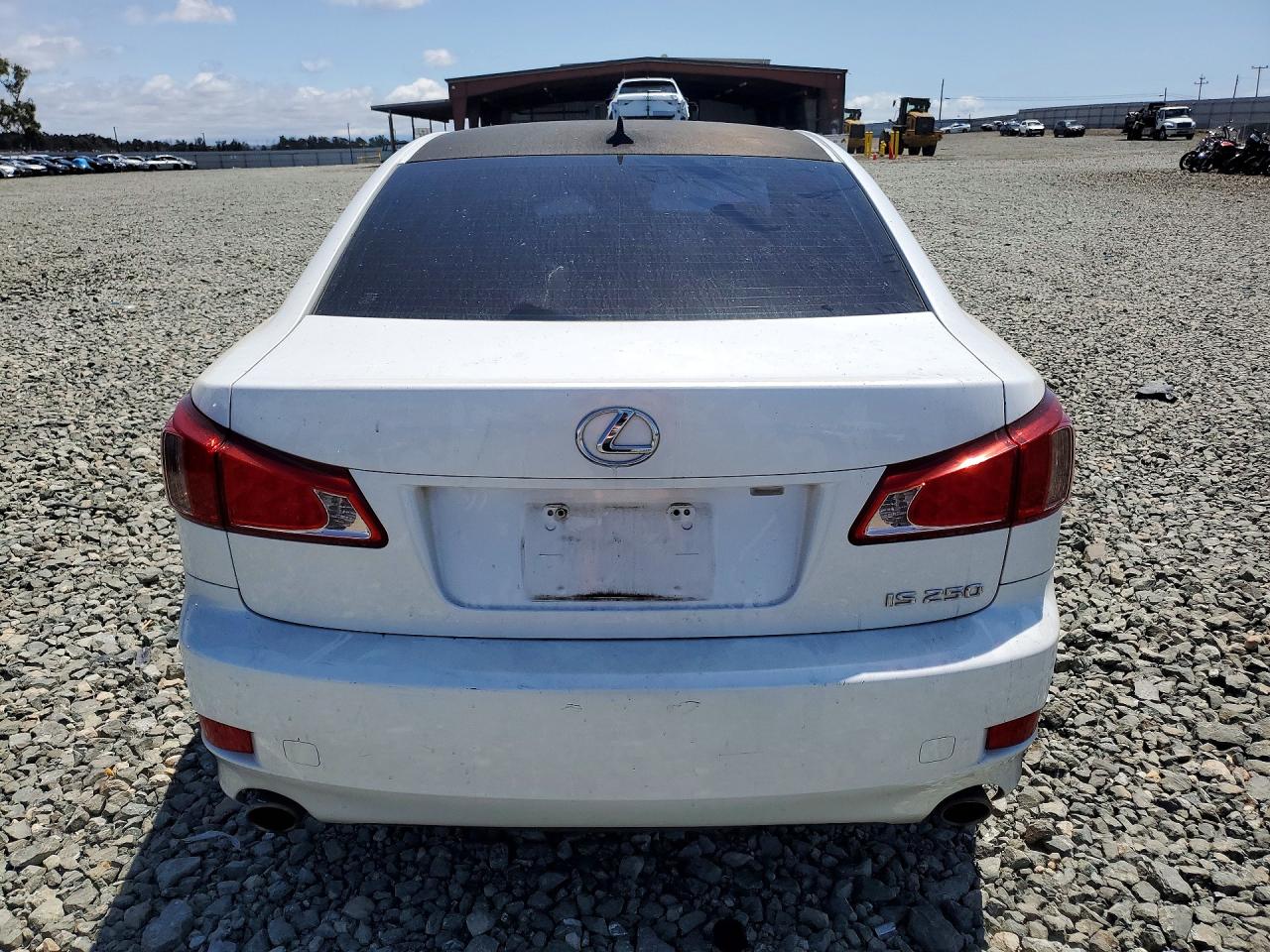 2013 Lexus Is 250 White vin: JTHBF5C22D5188237