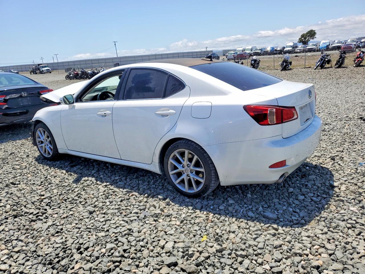 2013 Lexus Is 250 White vin: JTHBF5C22D5188237
