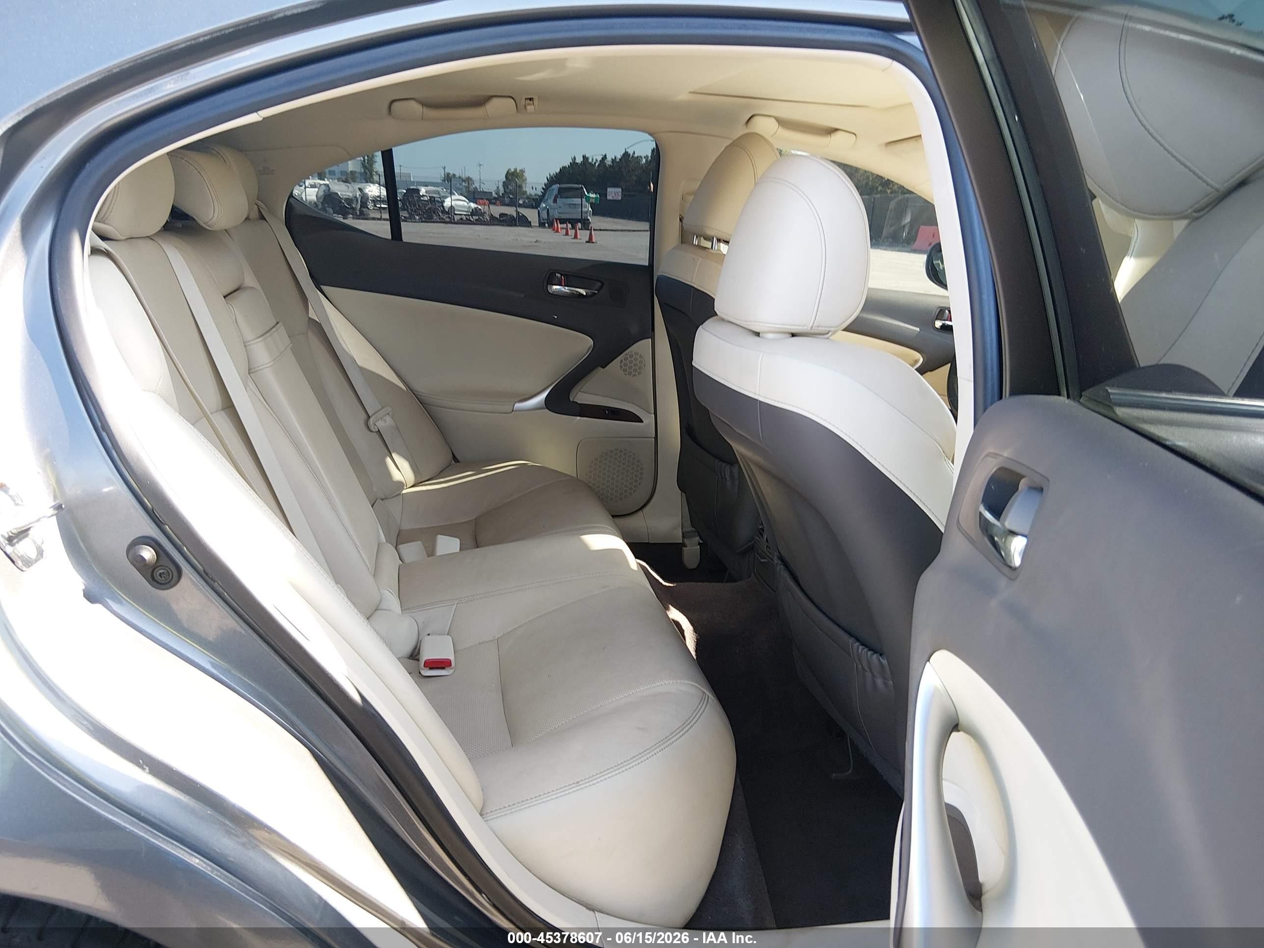 2013 Lexus Is 250   Gray vin: JTHBF5C22D5189422