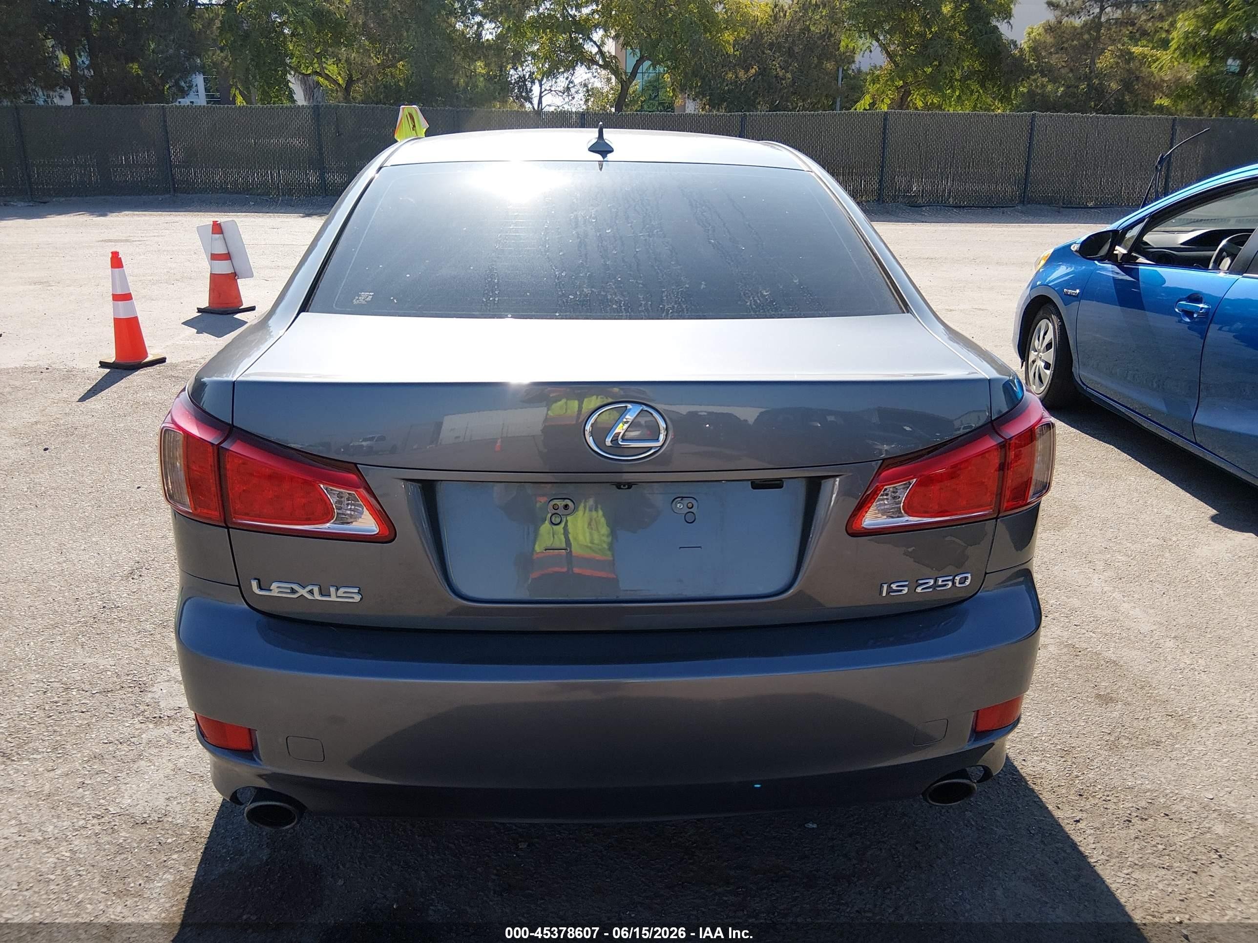 2013 Lexus Is 250   Gray vin: JTHBF5C22D5189422