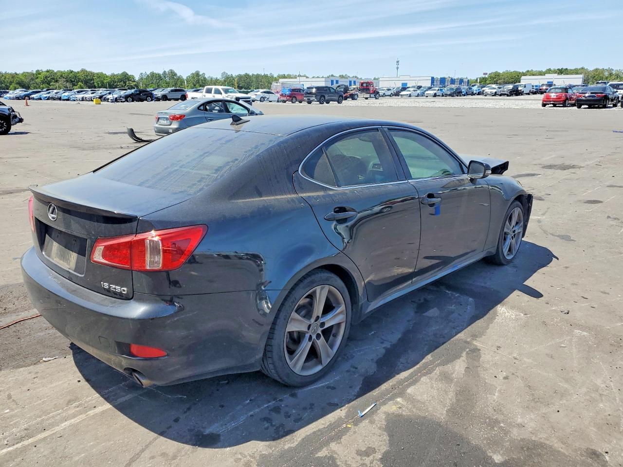 2013 Lexus Is 250 Black vin: JTHBF5C22D5190134