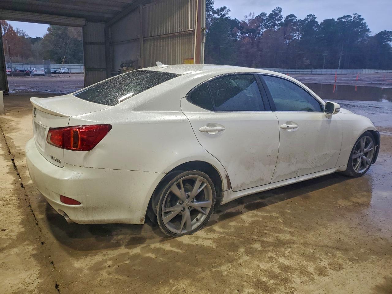 2010 Lexus Is 250 Белый vin: JTHBF5C23A2097345