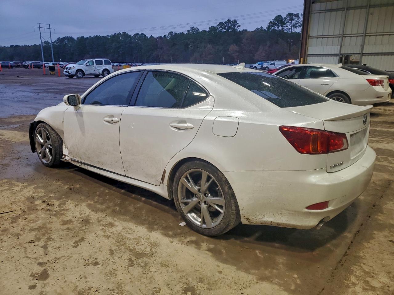 2010 Lexus Is 250 Белый vin: JTHBF5C23A2097345
