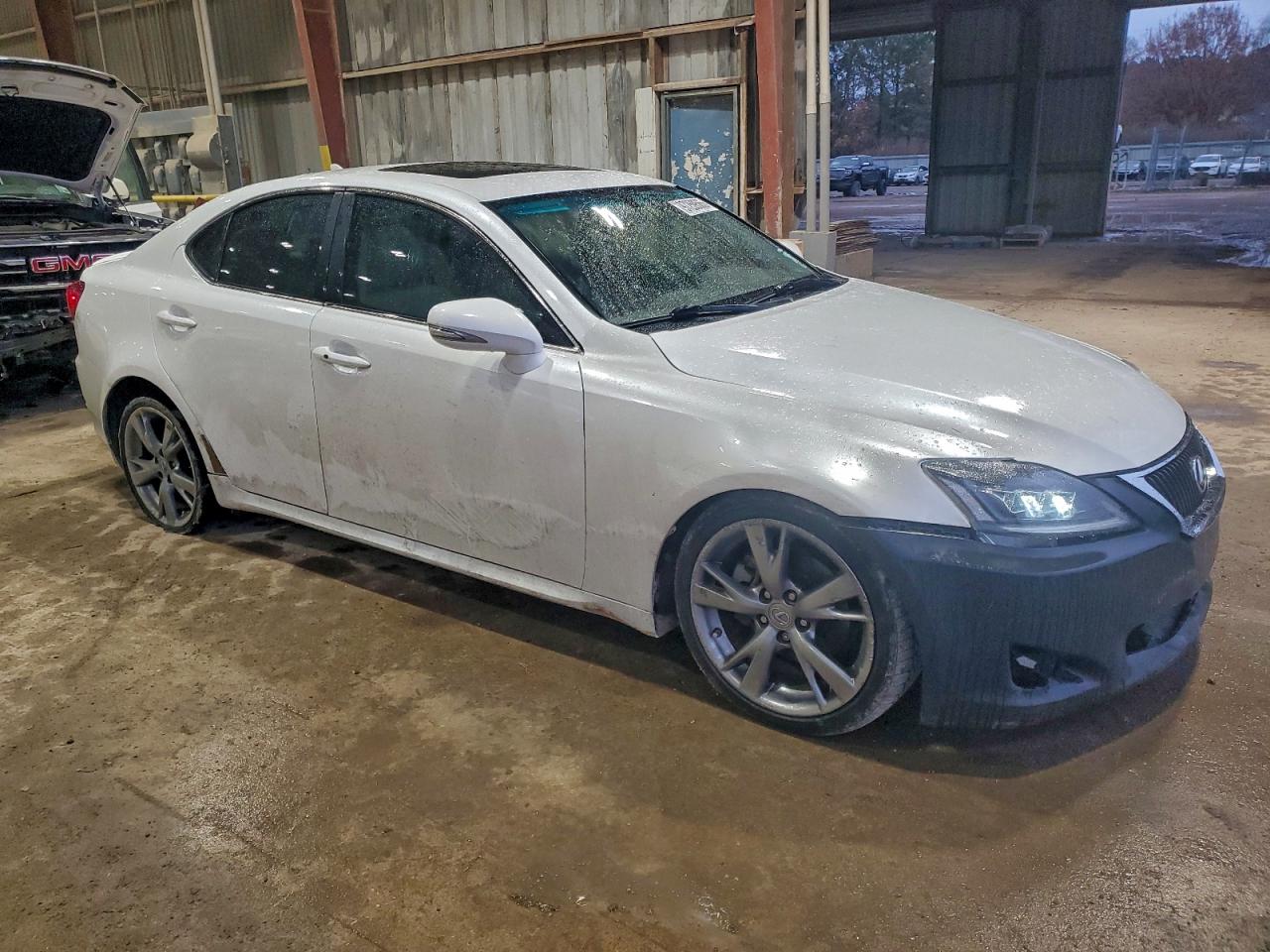 2010 Lexus Is 250 Белый vin: JTHBF5C23A2097345