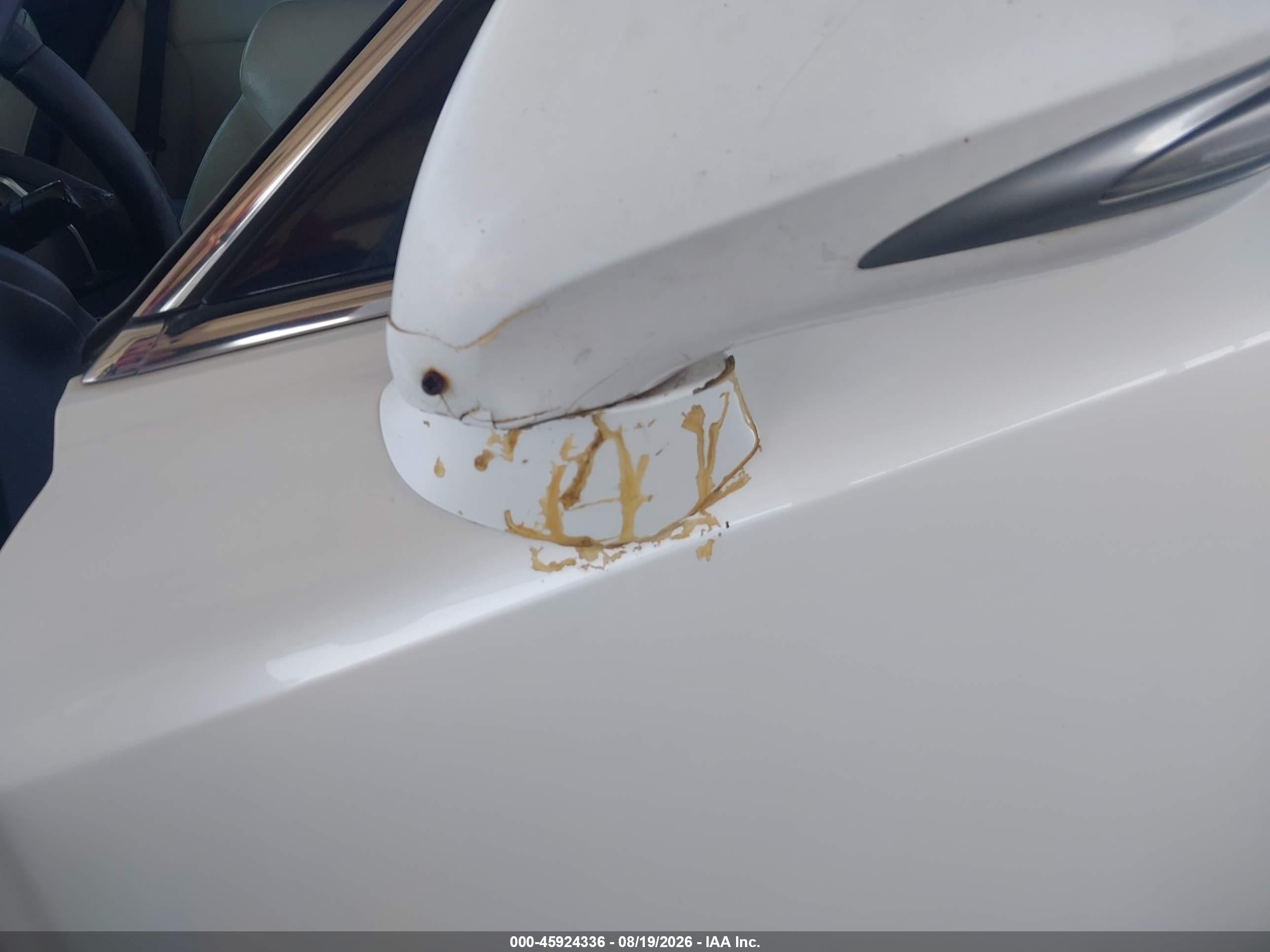 2010 Lexus Is 250   White vin: JTHBF5C23A5107581