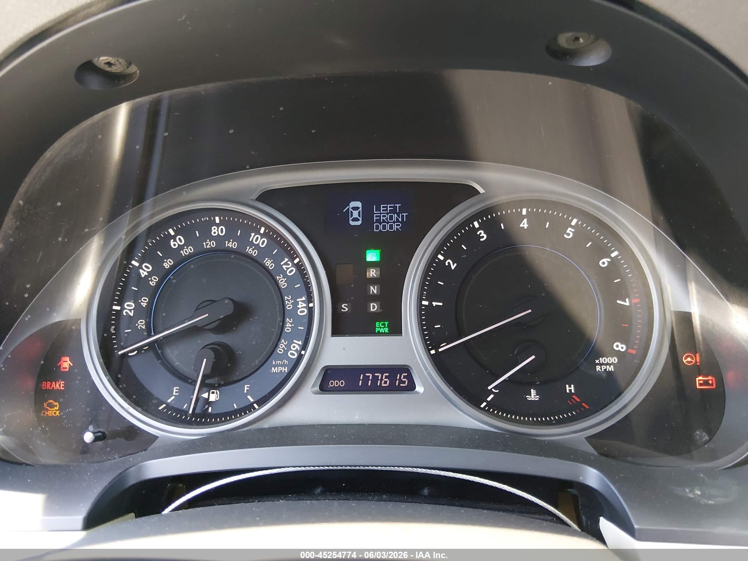 2010 Lexus Is 250   Black vin: JTHBF5C23A5109914