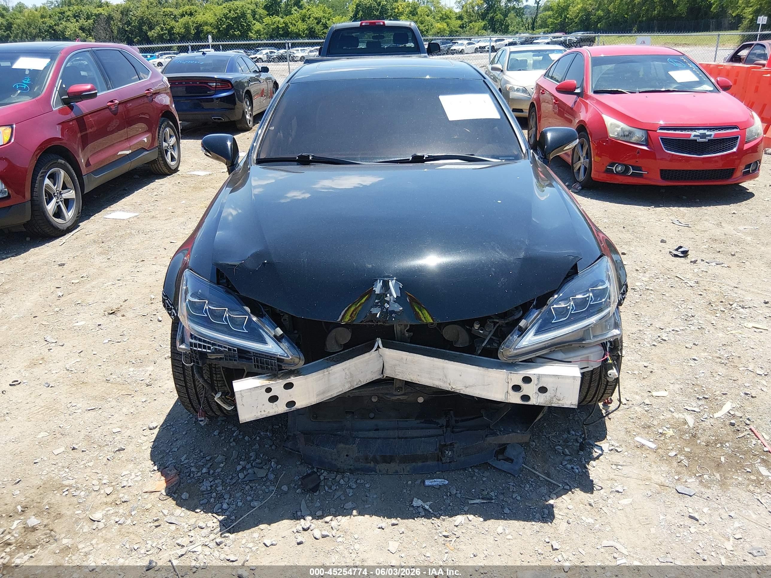 2010 Lexus Is 250   Black vin: JTHBF5C23A5109914