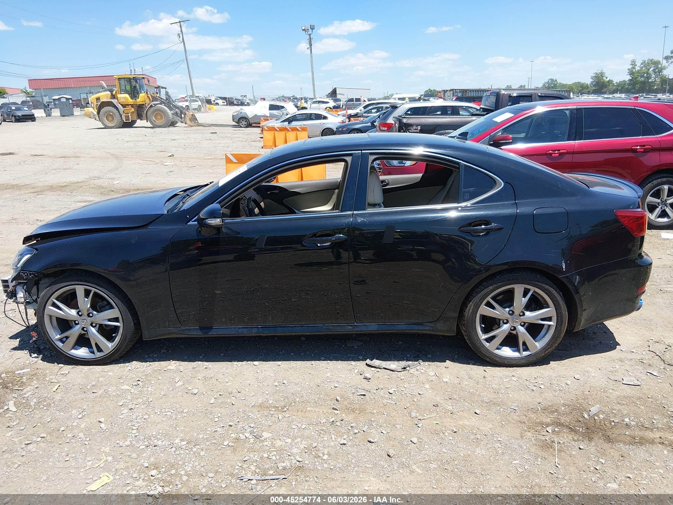 2010 Lexus Is 250   Black vin: JTHBF5C23A5109914