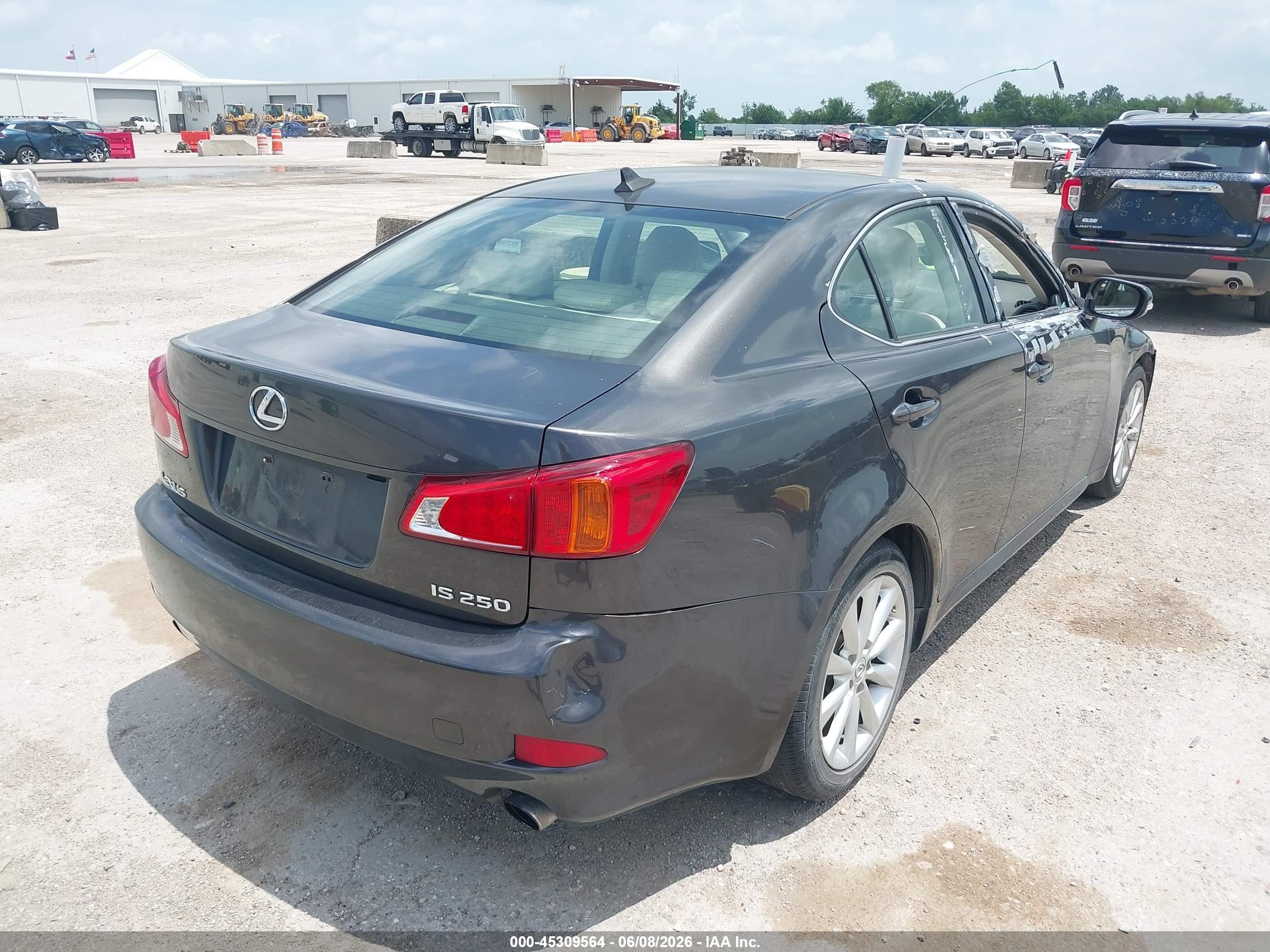 2010 Lexus Is 250 Gray vin: JTHBF5C23A5110822