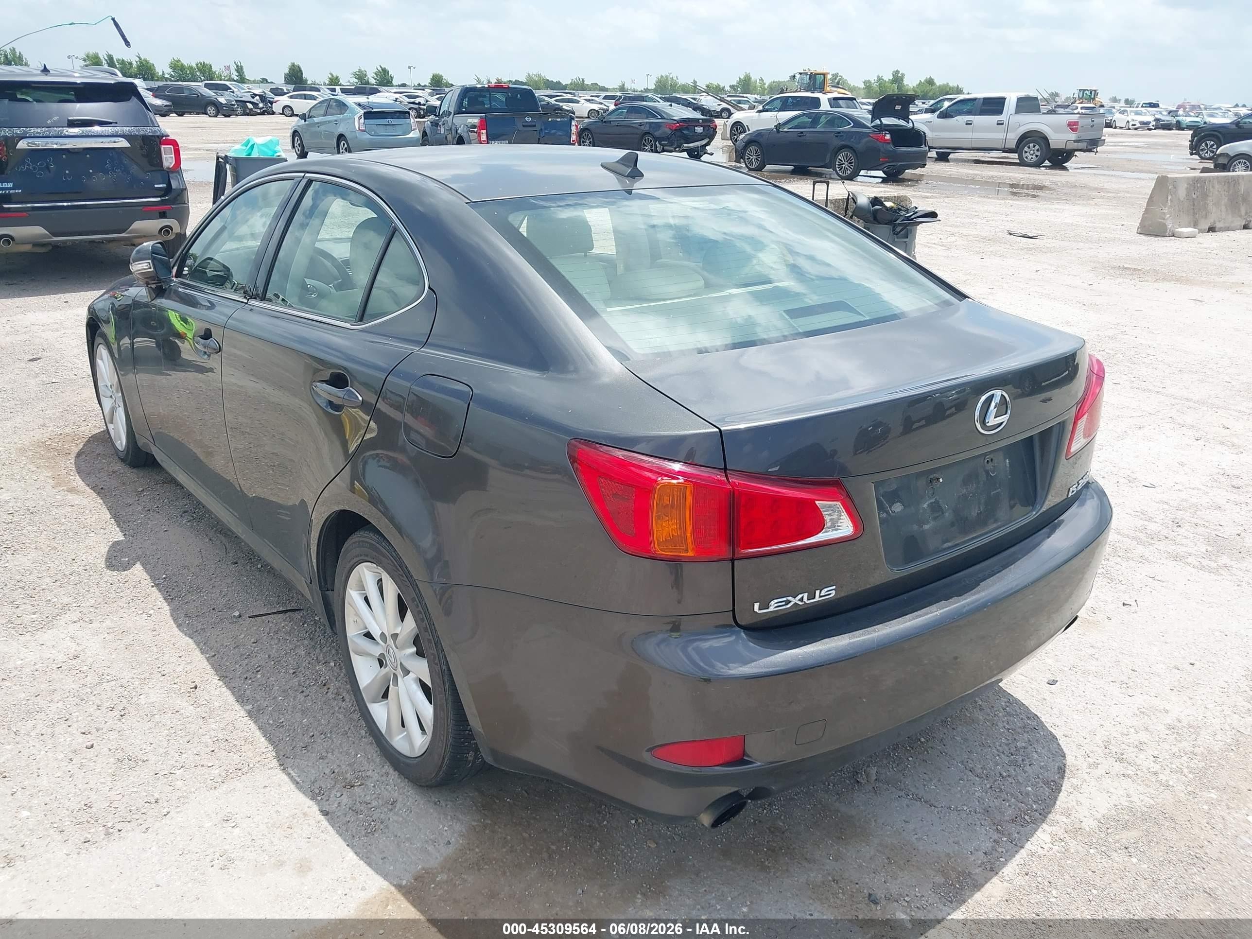 2010 Lexus Is 250 Gray vin: JTHBF5C23A5110822