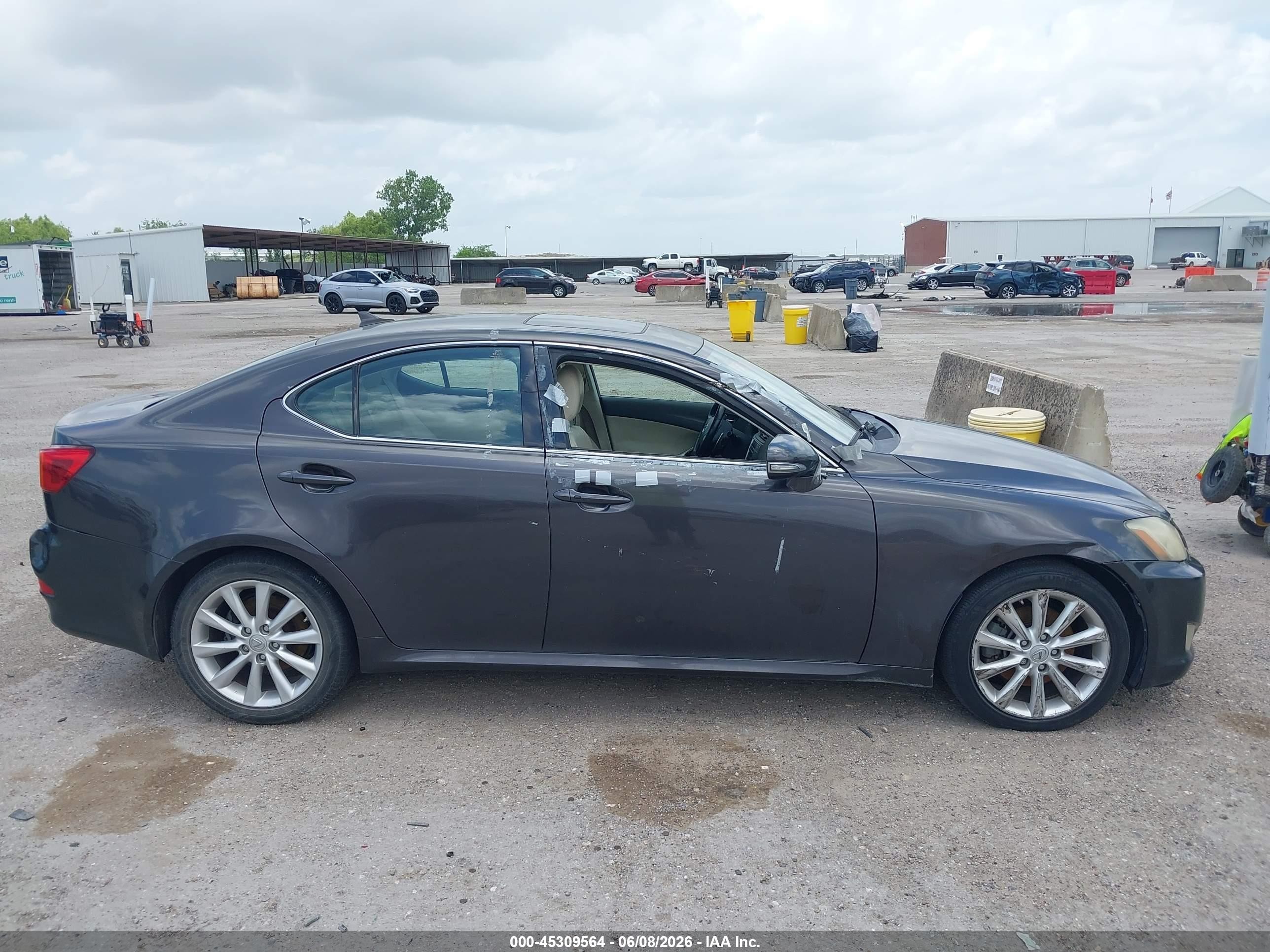 2010 Lexus Is 250 Gray vin: JTHBF5C23A5110822