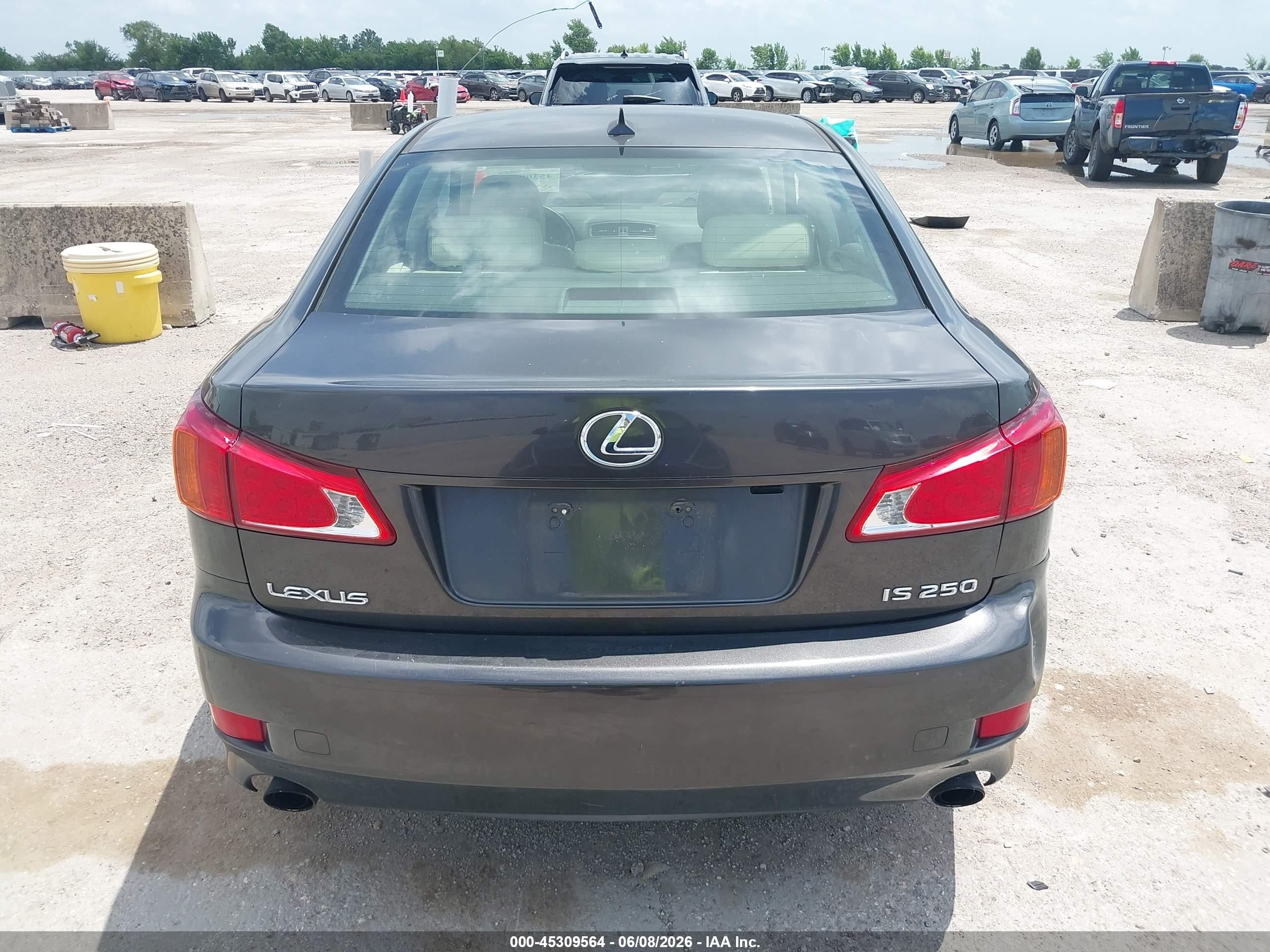 2010 Lexus Is 250 Gray vin: JTHBF5C23A5110822