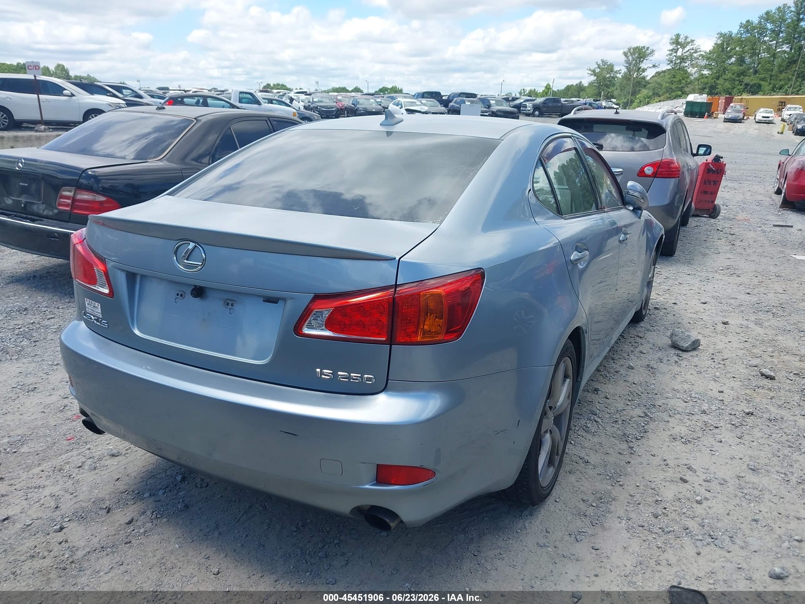 2010 Lexus Is 250   Blue vin: JTHBF5C23A5114868