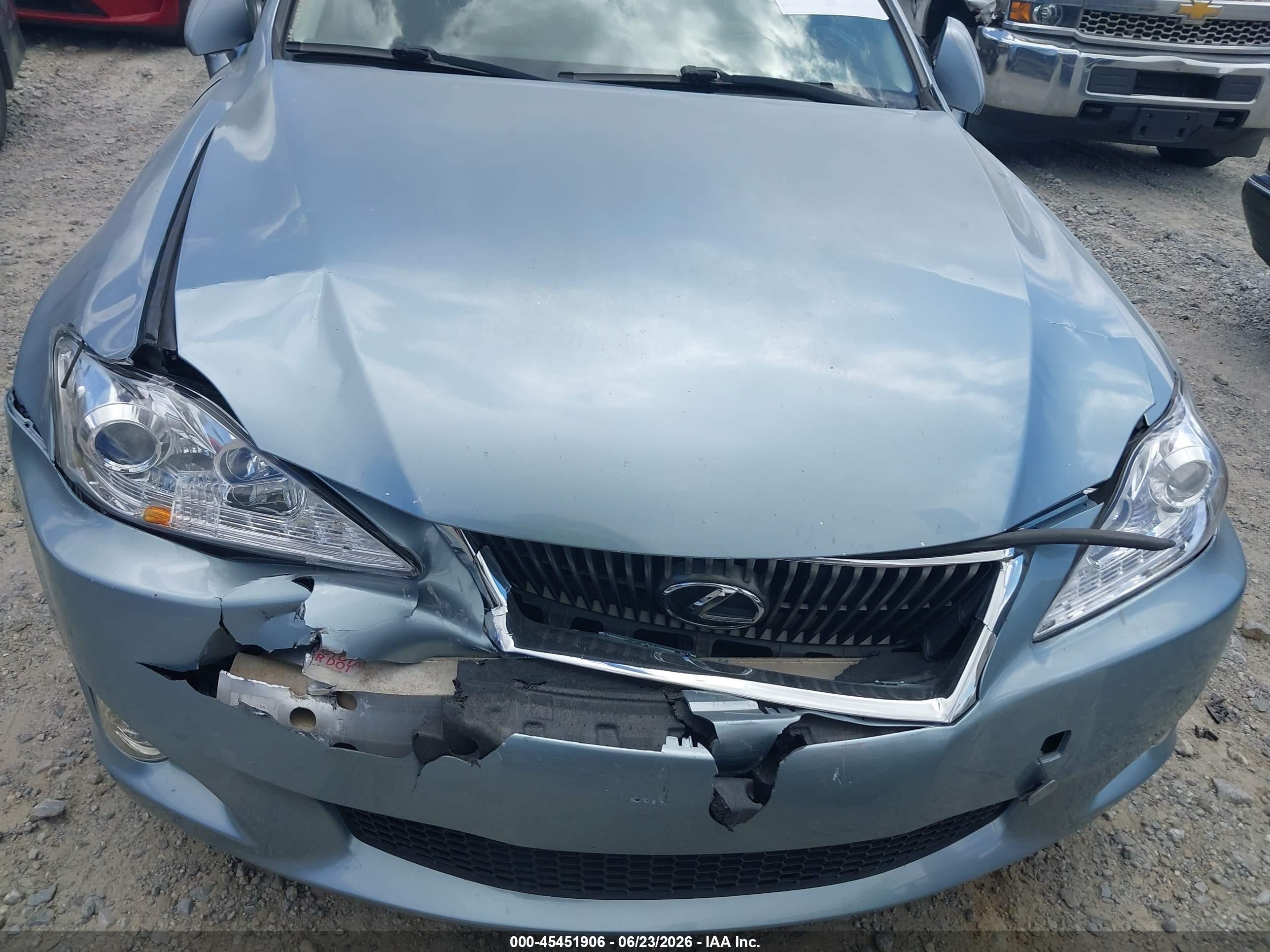 2010 Lexus Is 250   Blue vin: JTHBF5C23A5114868