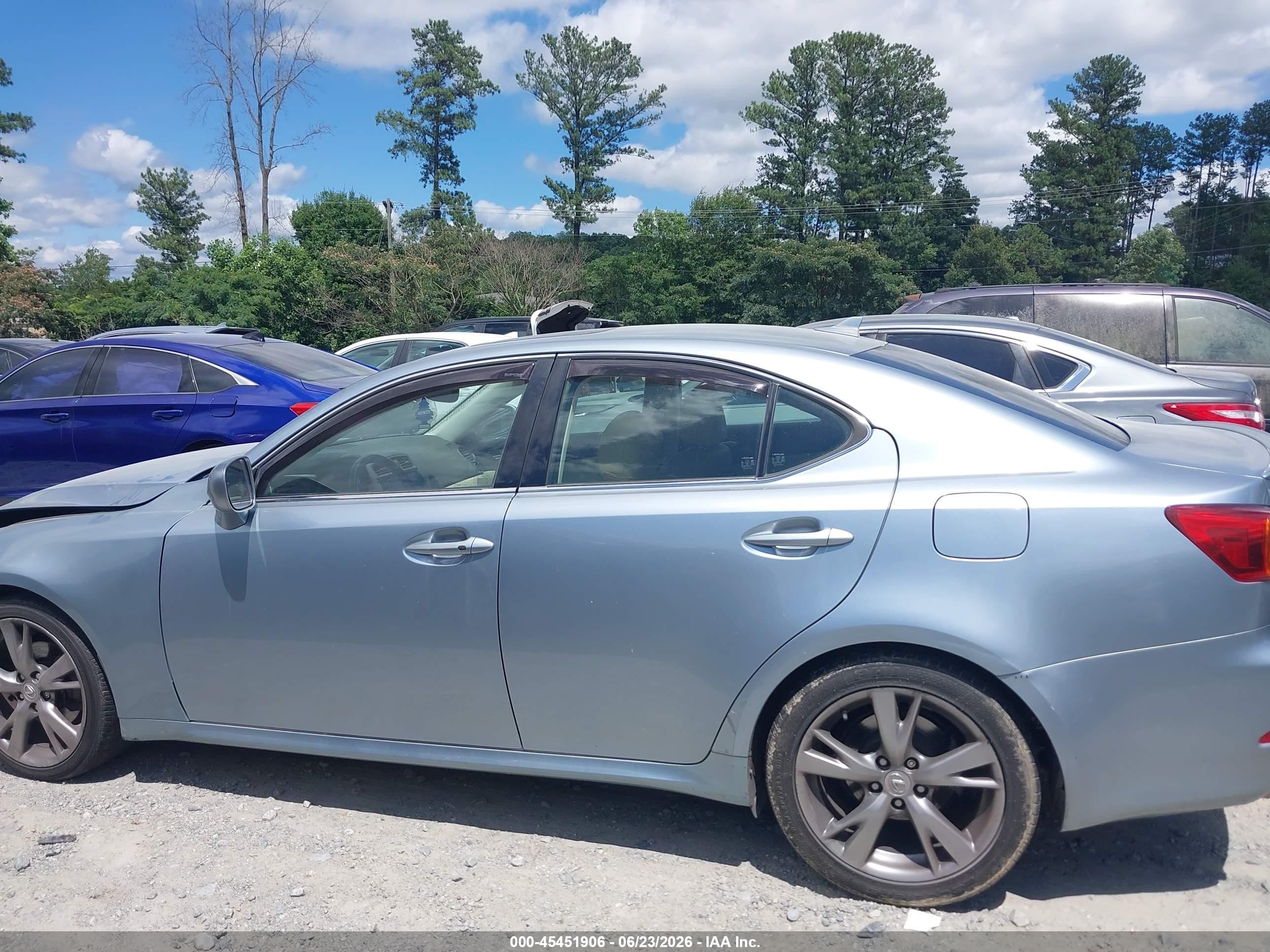2010 Lexus Is 250   Blue vin: JTHBF5C23A5114868