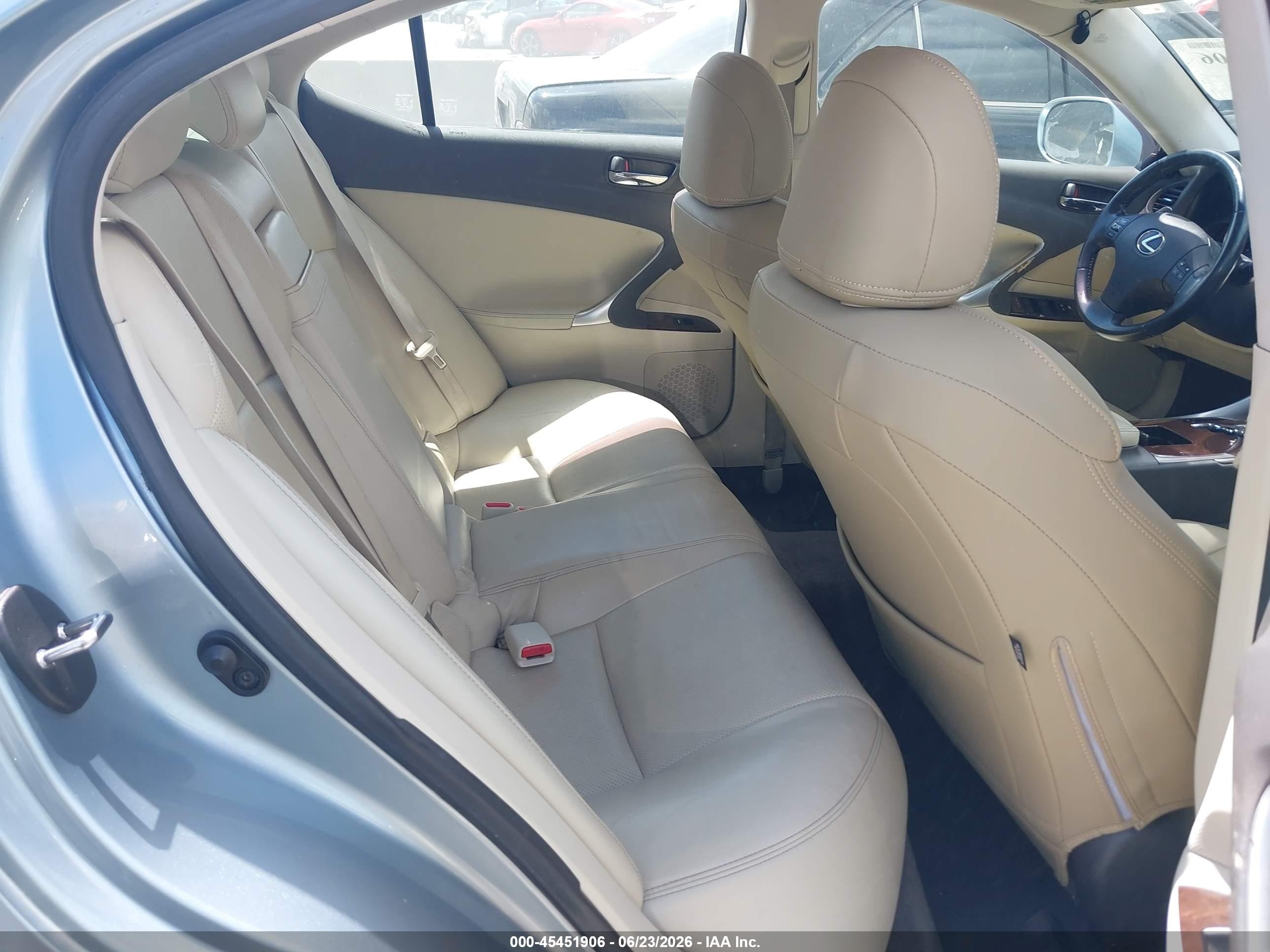 2010 Lexus Is 250   Blue vin: JTHBF5C23A5114868