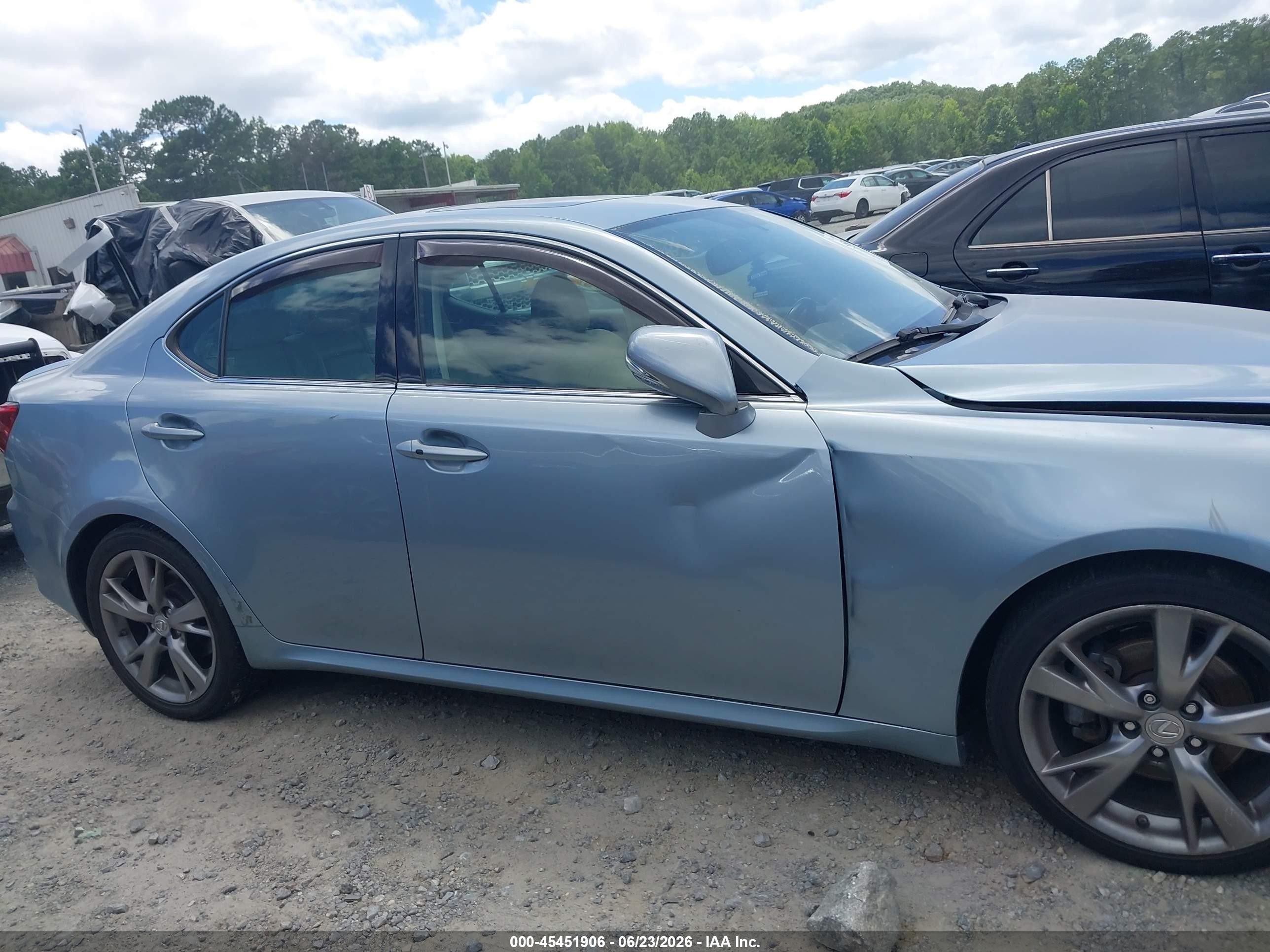 2010 Lexus Is 250   Blue vin: JTHBF5C23A5114868