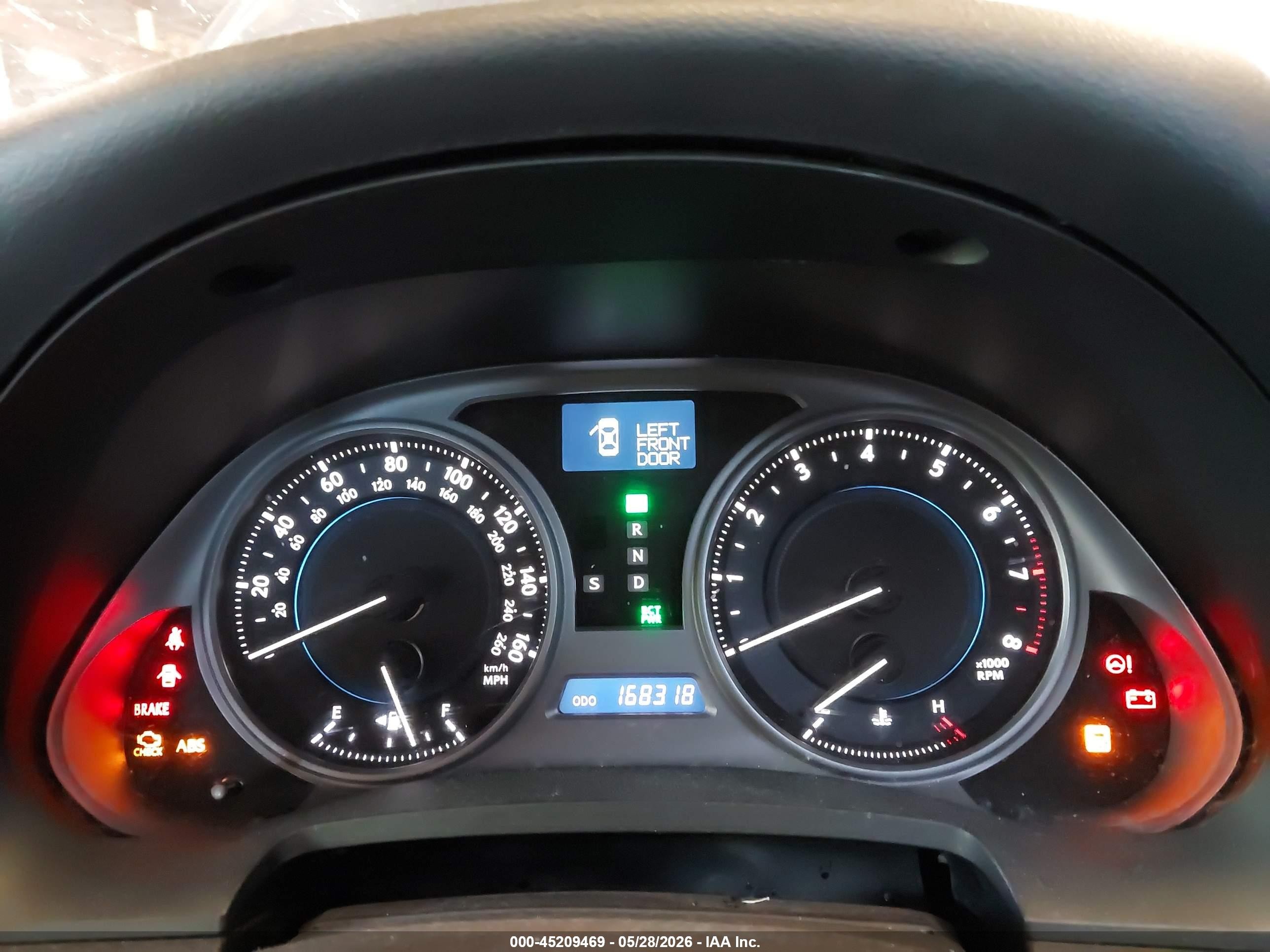 2010 Lexus Is 250   Черный vin: JTHBF5C23A5119374