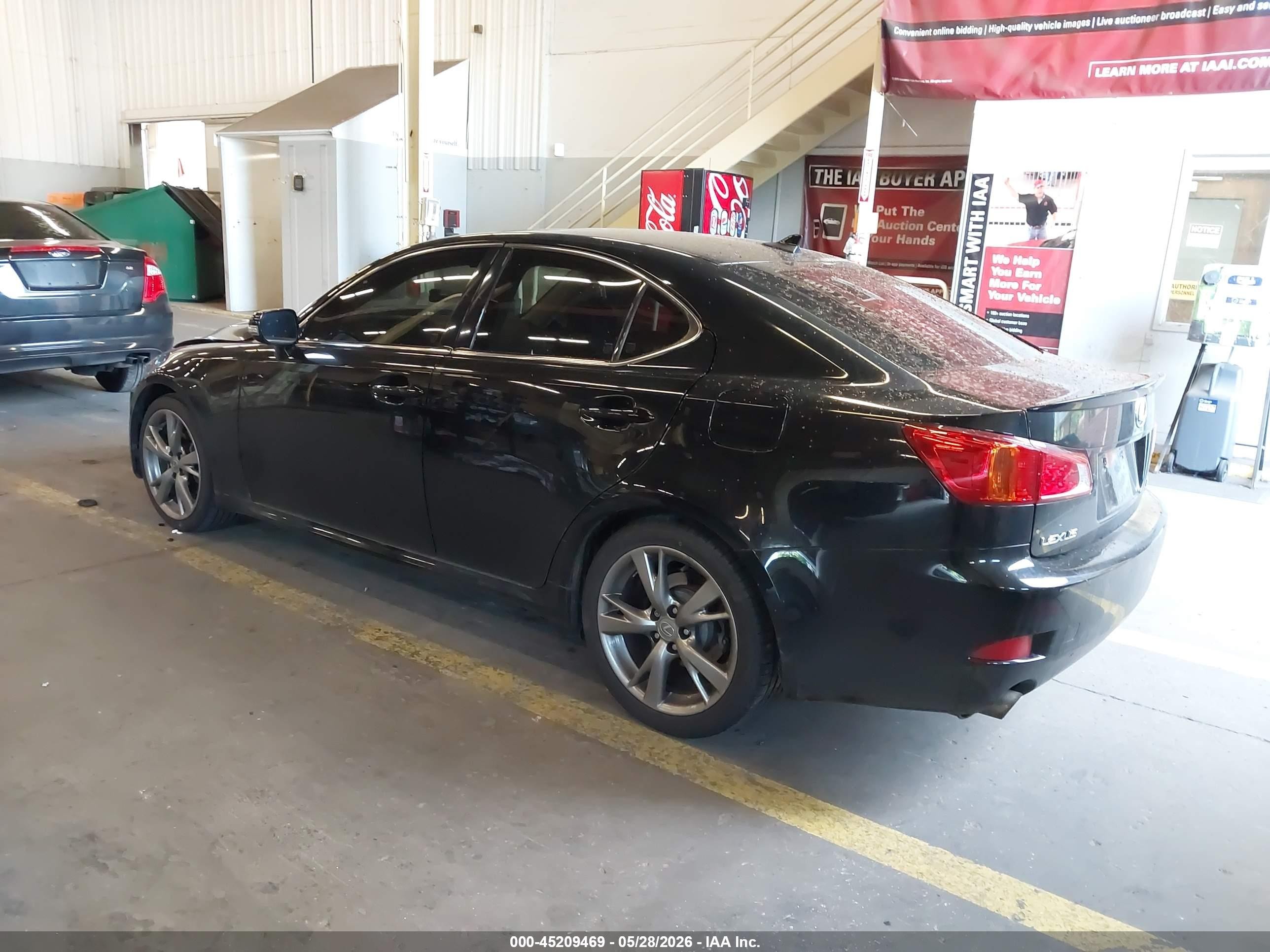 2010 Lexus Is 250   Черный vin: JTHBF5C23A5119374