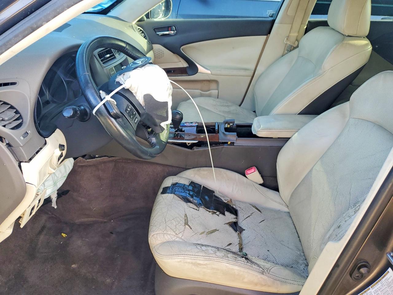 2010 Lexus Is 250 Charcoal vin: JTHBF5C23A5122212