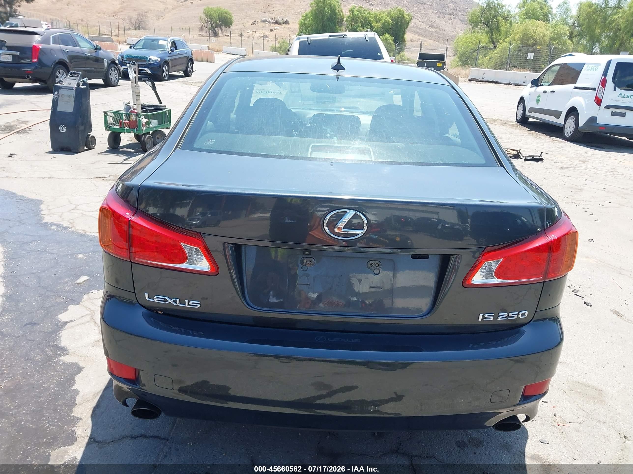 2010 Lexus Is 250   Gray vin: JTHBF5C23A5128205