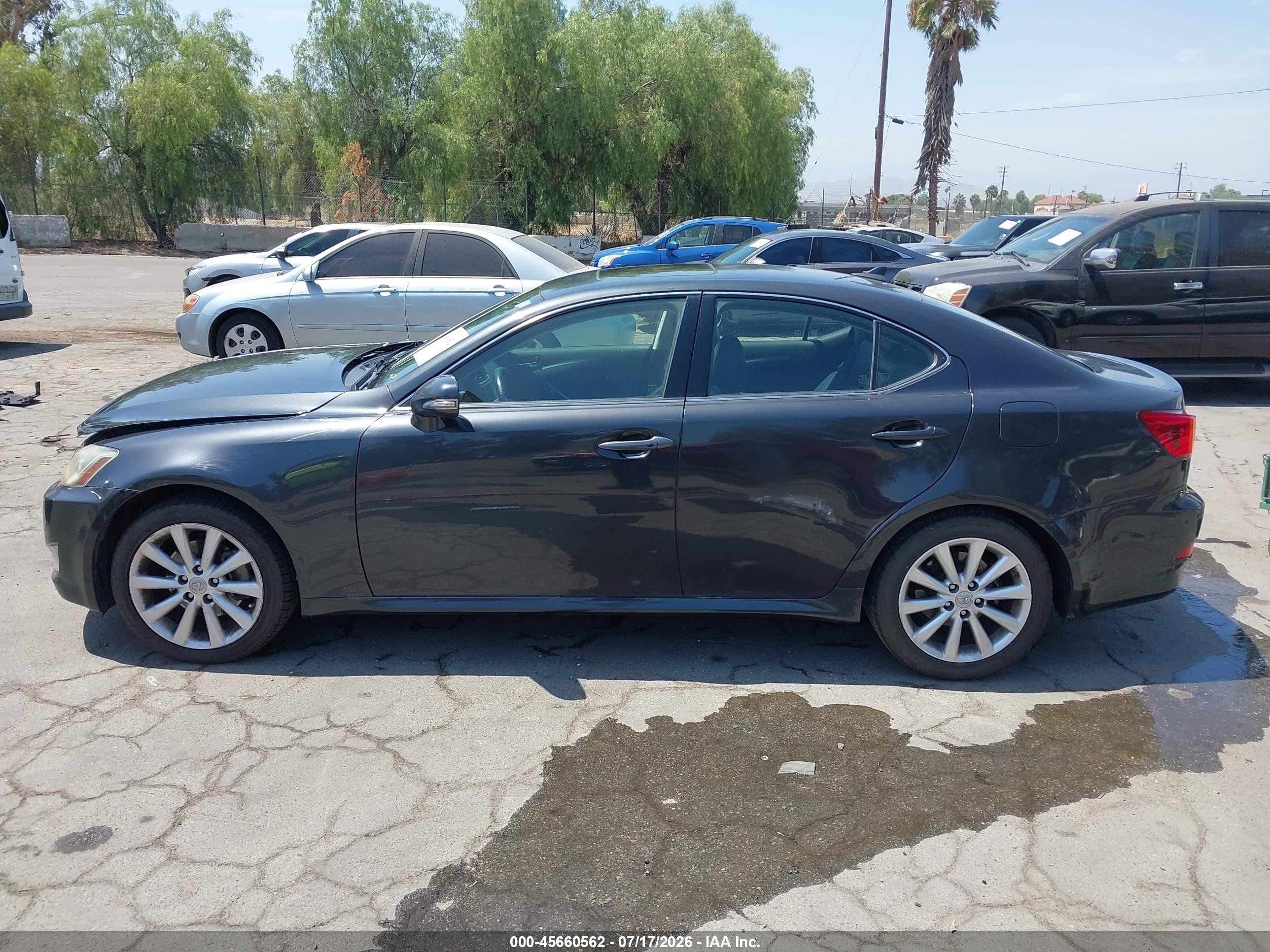 2010 Lexus Is 250   Gray vin: JTHBF5C23A5128205
