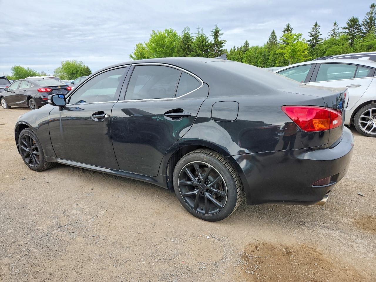 2011 Lexus Is 250 Black vin: JTHBF5C23B2101279
