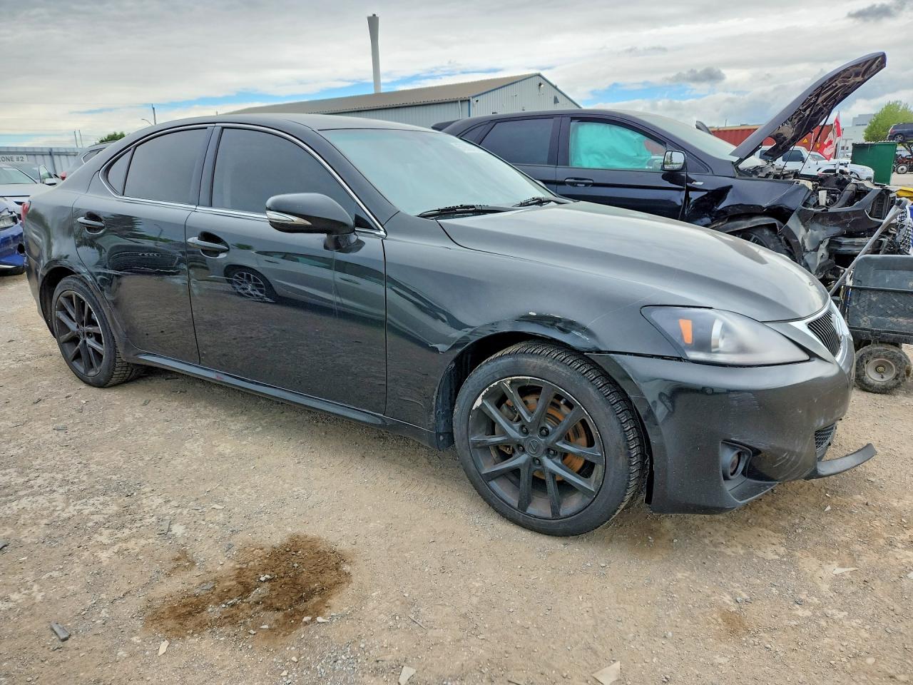 2011 Lexus Is 250 Black vin: JTHBF5C23B2101279