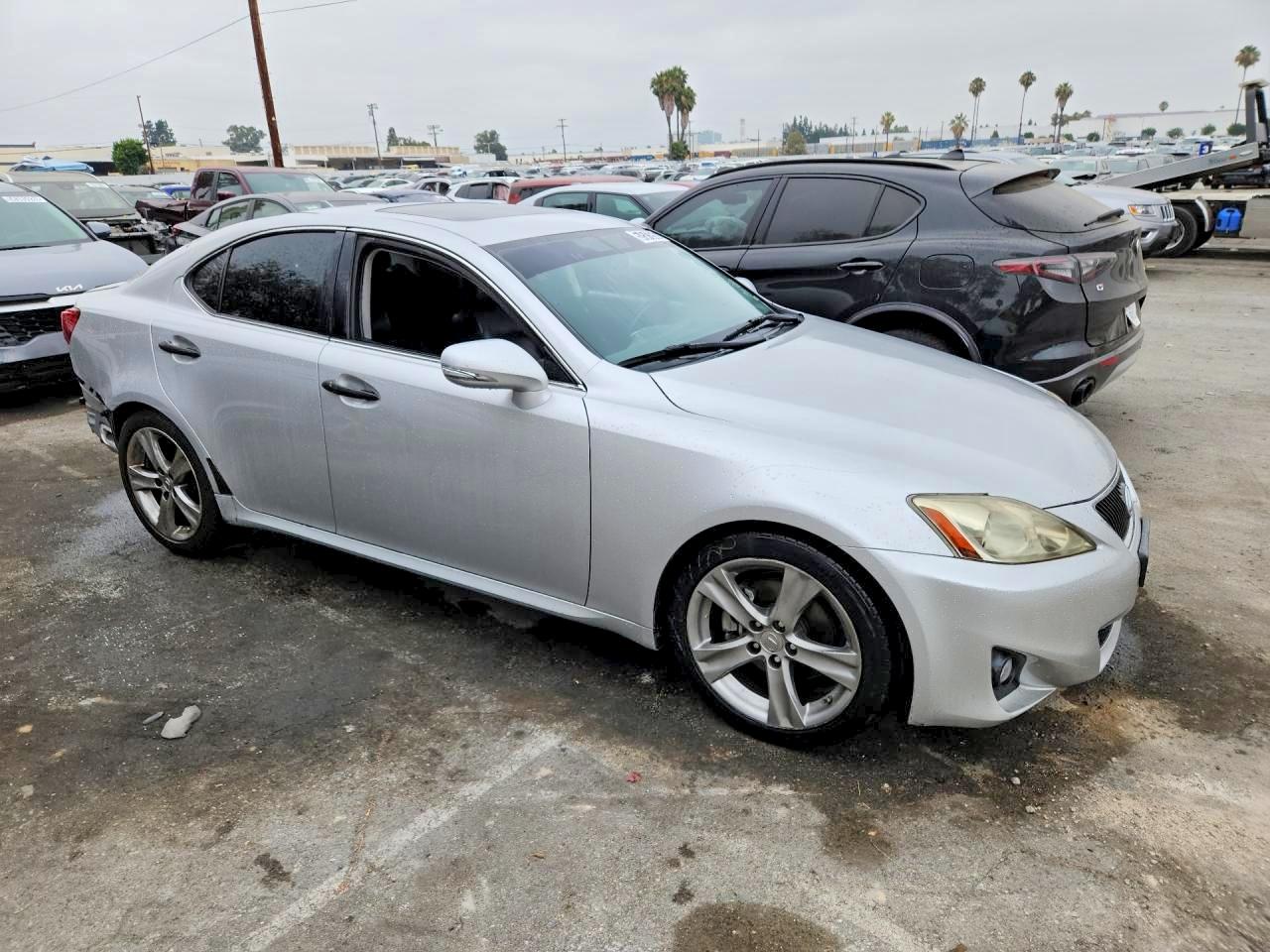 2011 Lexus Is 250 Silver vin: JTHBF5C23B5129257