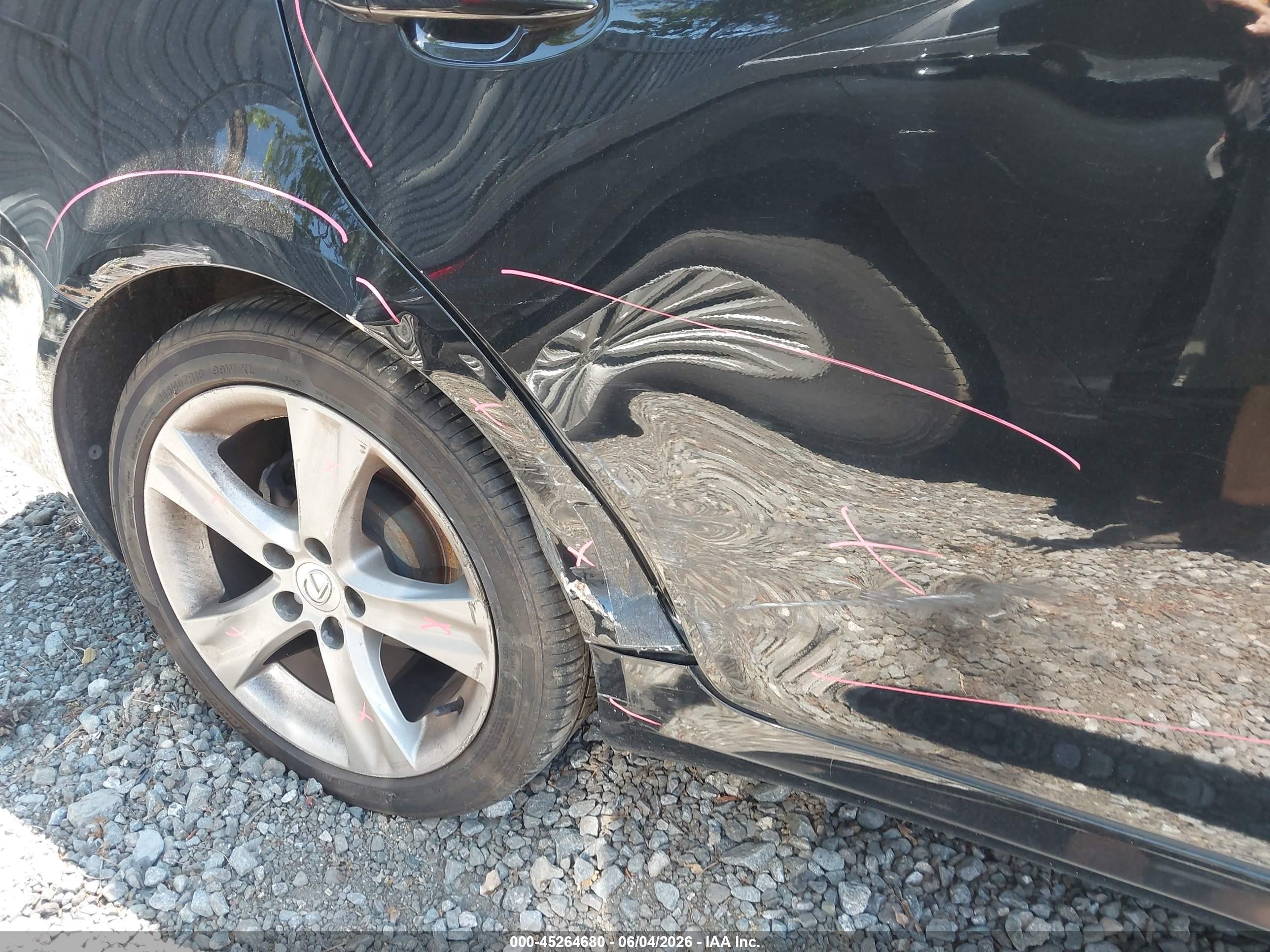 2011 Lexus Is 250   Black vin: JTHBF5C23B5136936