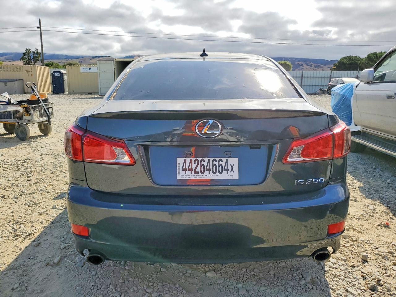 2011 Lexus Is 250 Black vin: JTHBF5C23B5143112