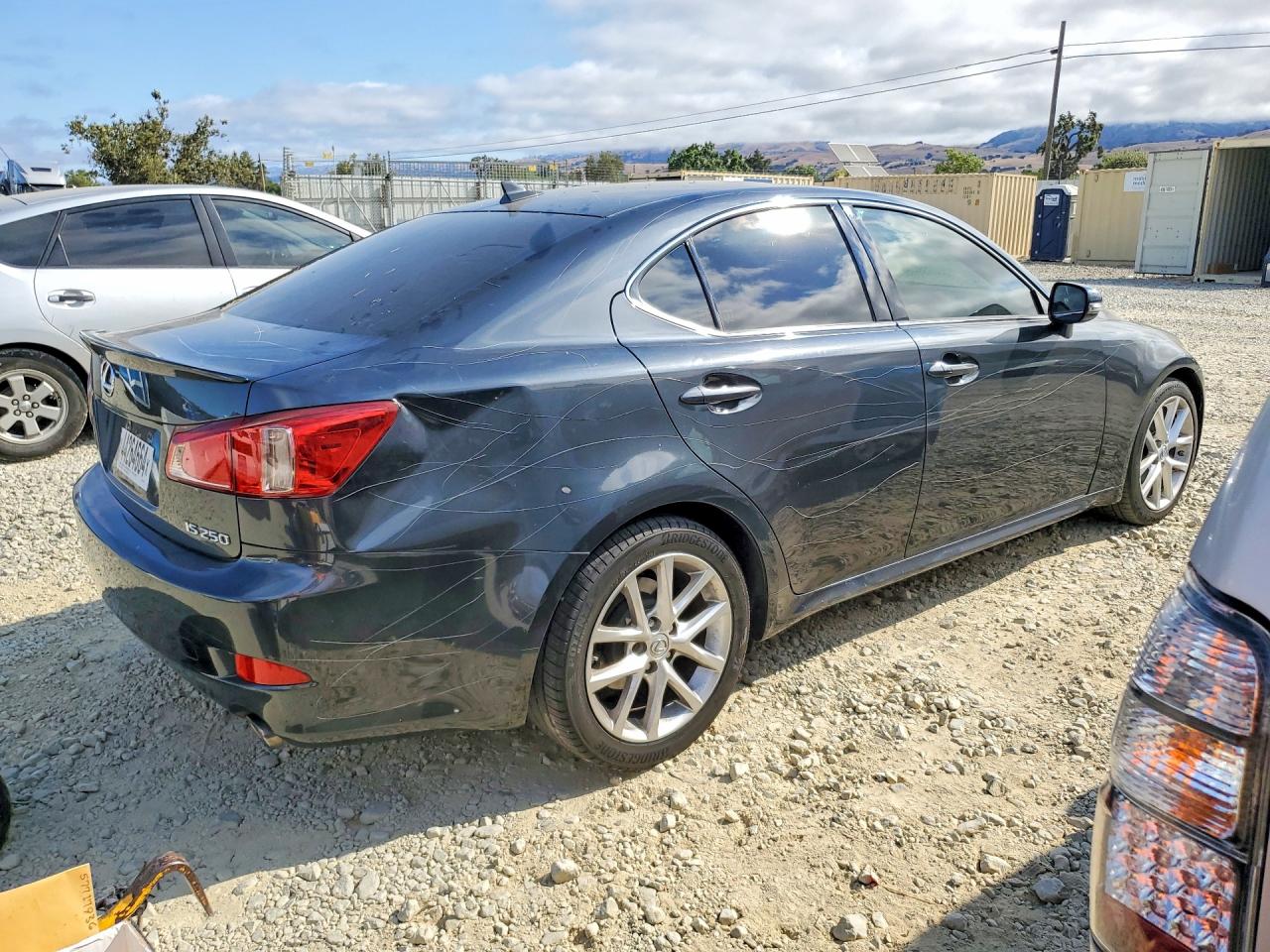 2011 Lexus Is 250 Black vin: JTHBF5C23B5143112