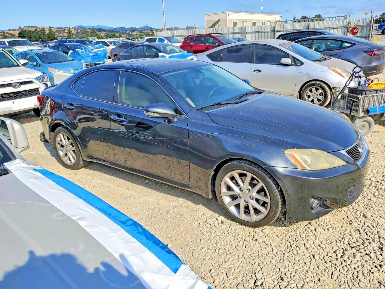 2011 Lexus Is 250 Black vin: JTHBF5C23B5143112