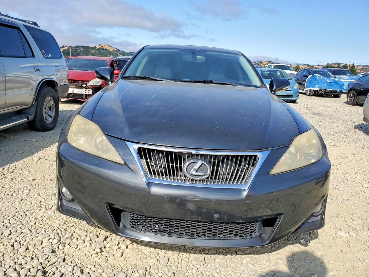 2011 Lexus Is 250 Black vin: JTHBF5C23B5143112