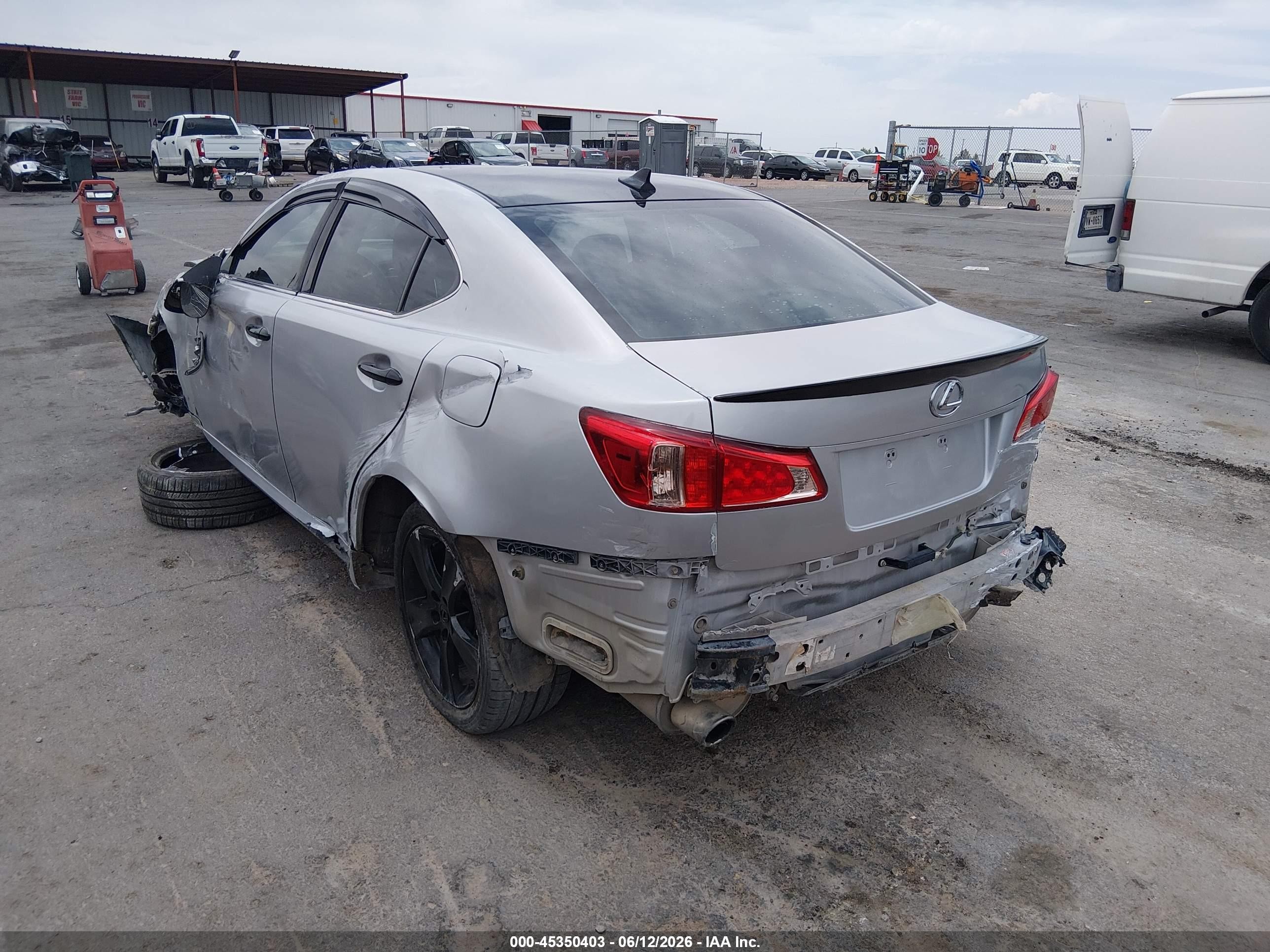 2011 Lexus Is 250   Silver vin: JTHBF5C23B5149525