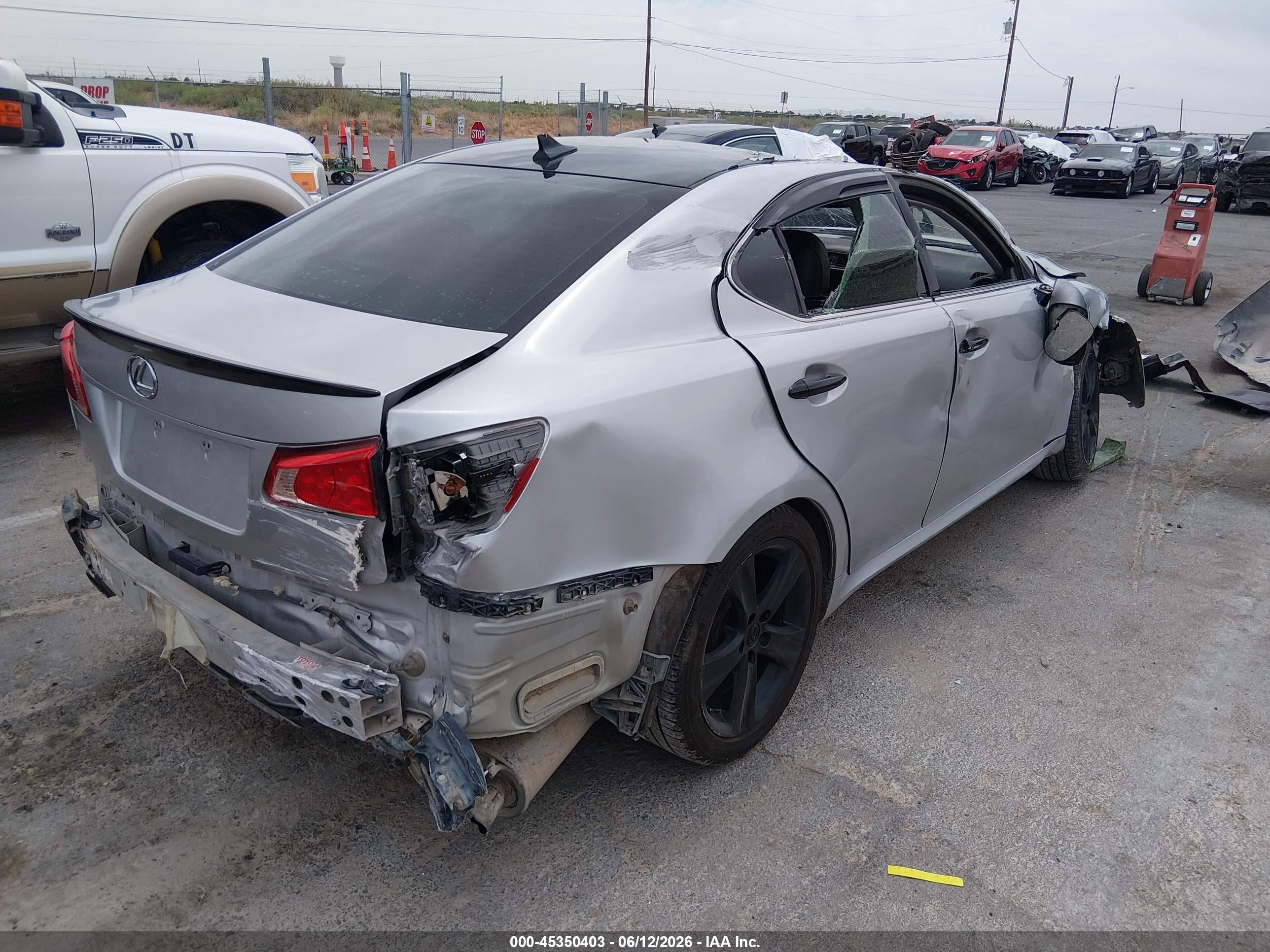 2011 Lexus Is 250   Silver vin: JTHBF5C23B5149525
