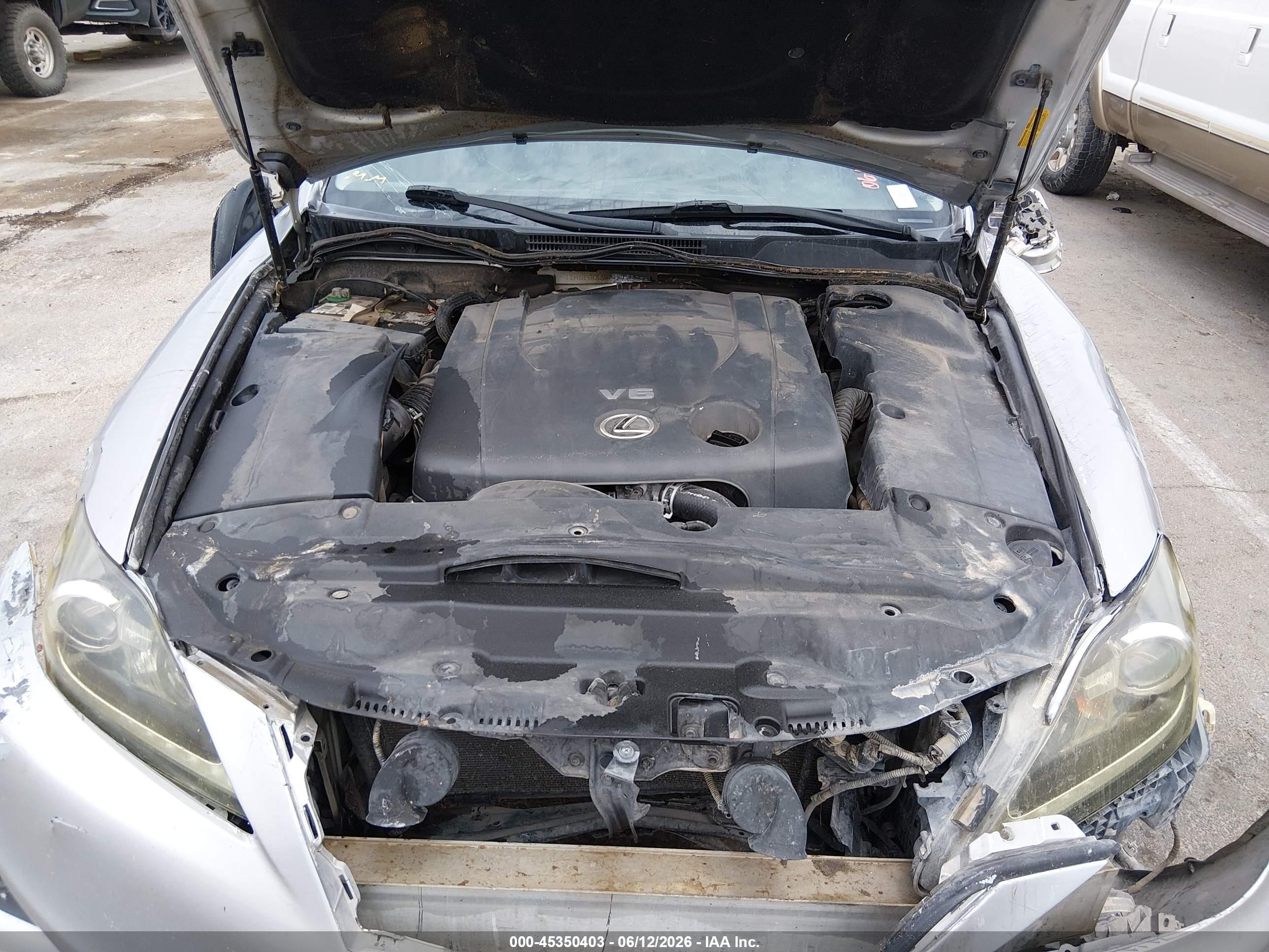 2011 Lexus Is 250   Silver vin: JTHBF5C23B5149525