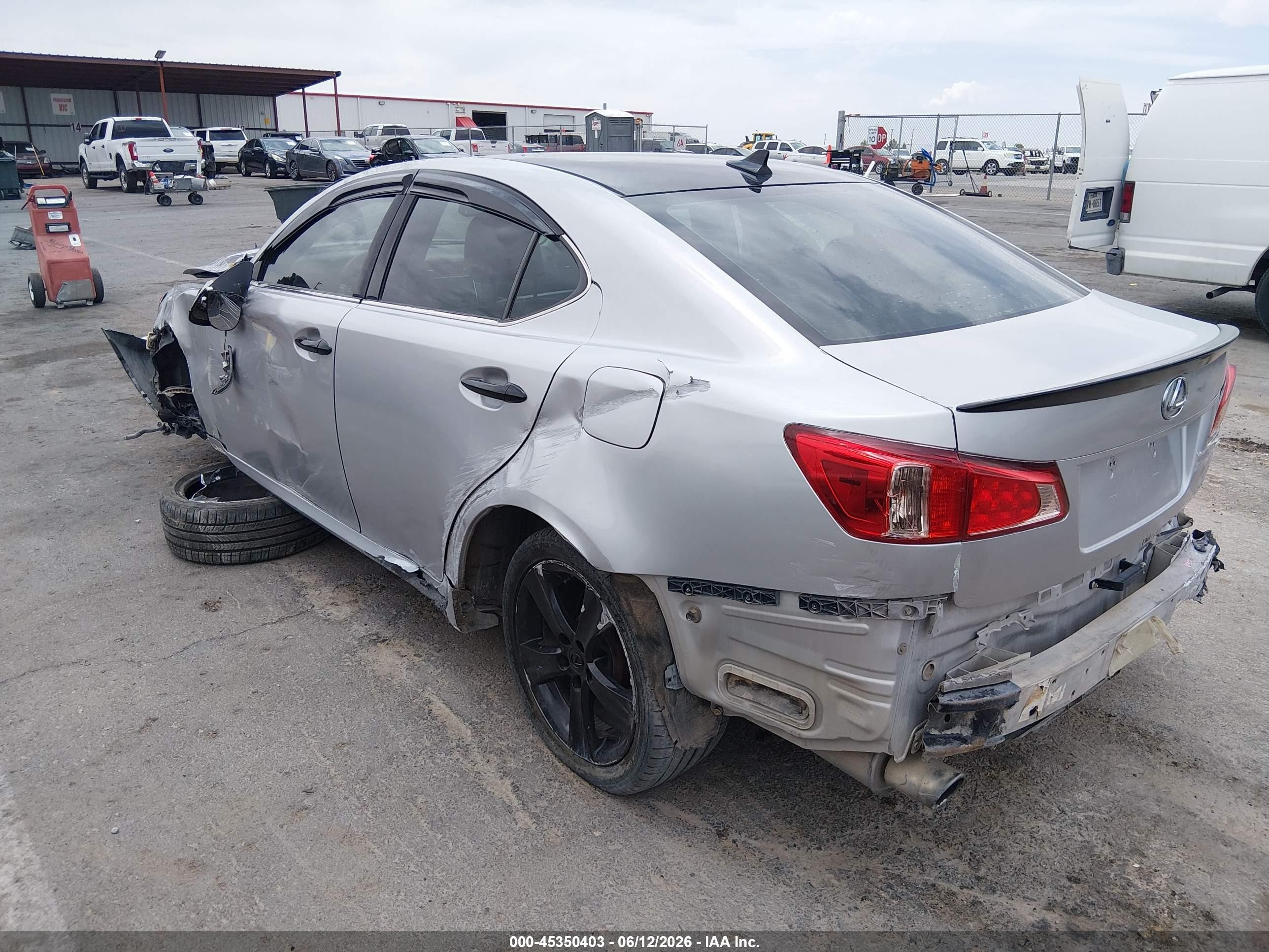 2011 Lexus Is 250   Silver vin: JTHBF5C23B5149525