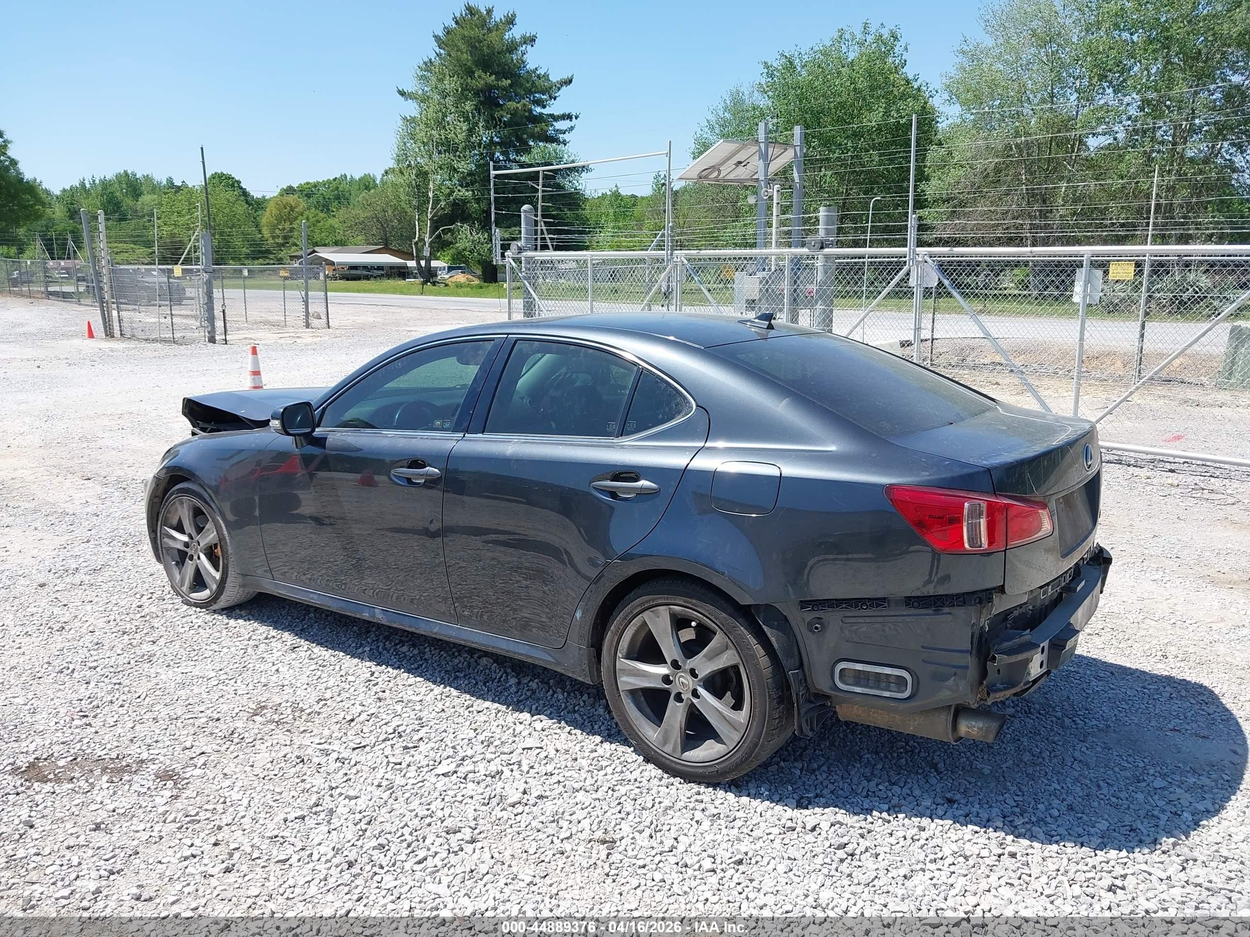 2011 Lexus Is 250 Black vin: JTHBF5C23B5149847