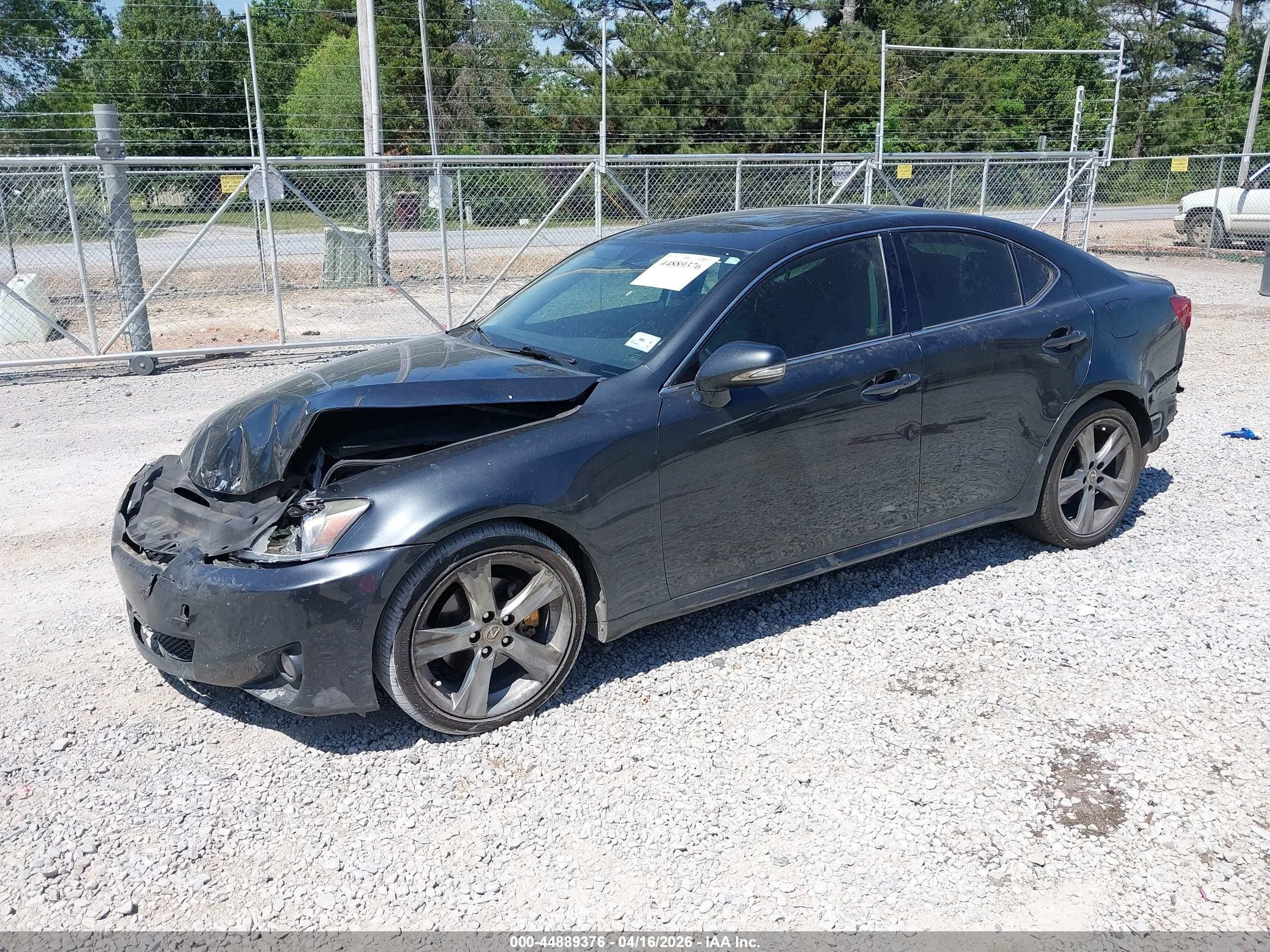 2011 Lexus Is 250 Black vin: JTHBF5C23B5149847