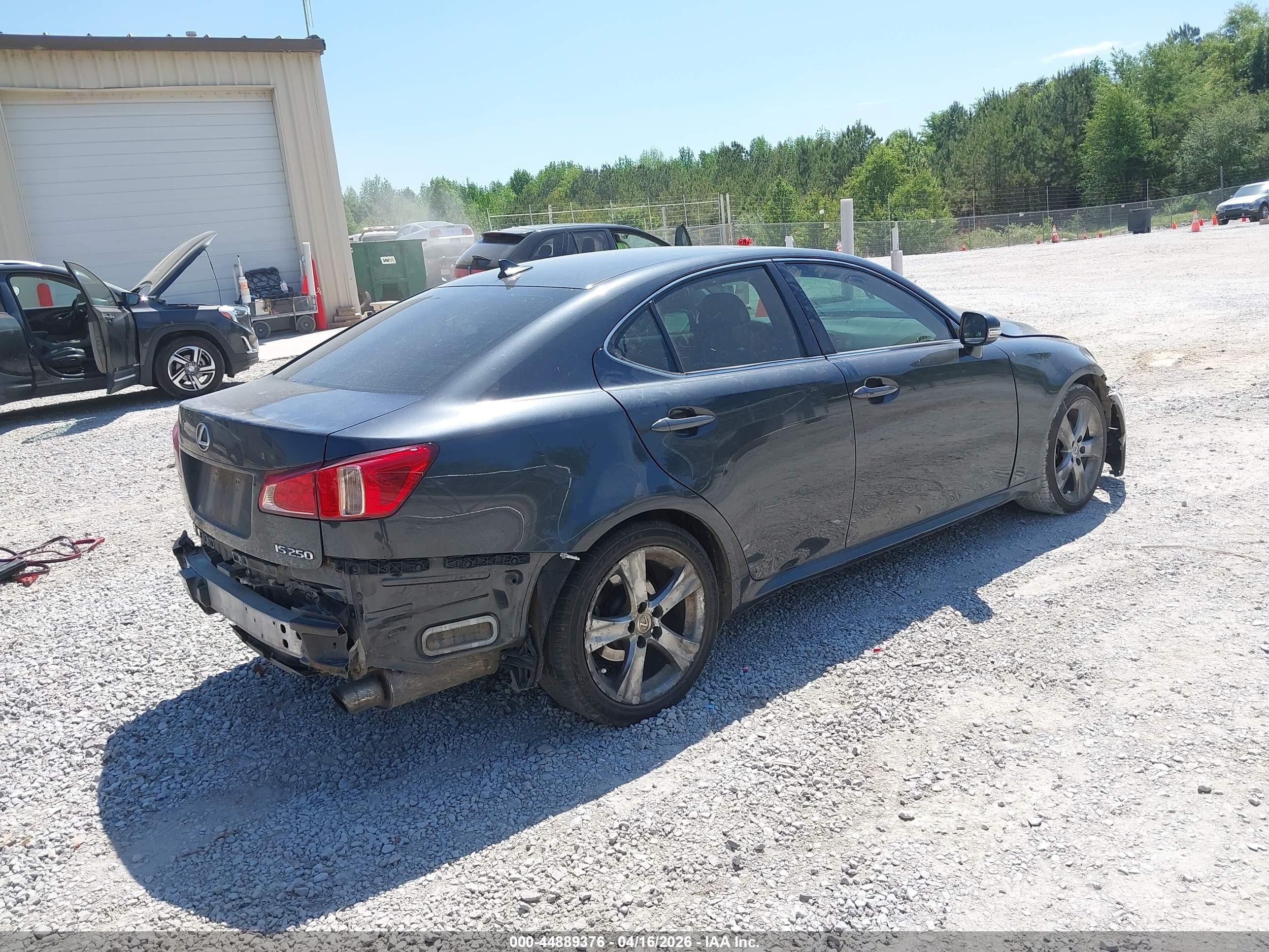 2011 Lexus Is 250 Black vin: JTHBF5C23B5149847