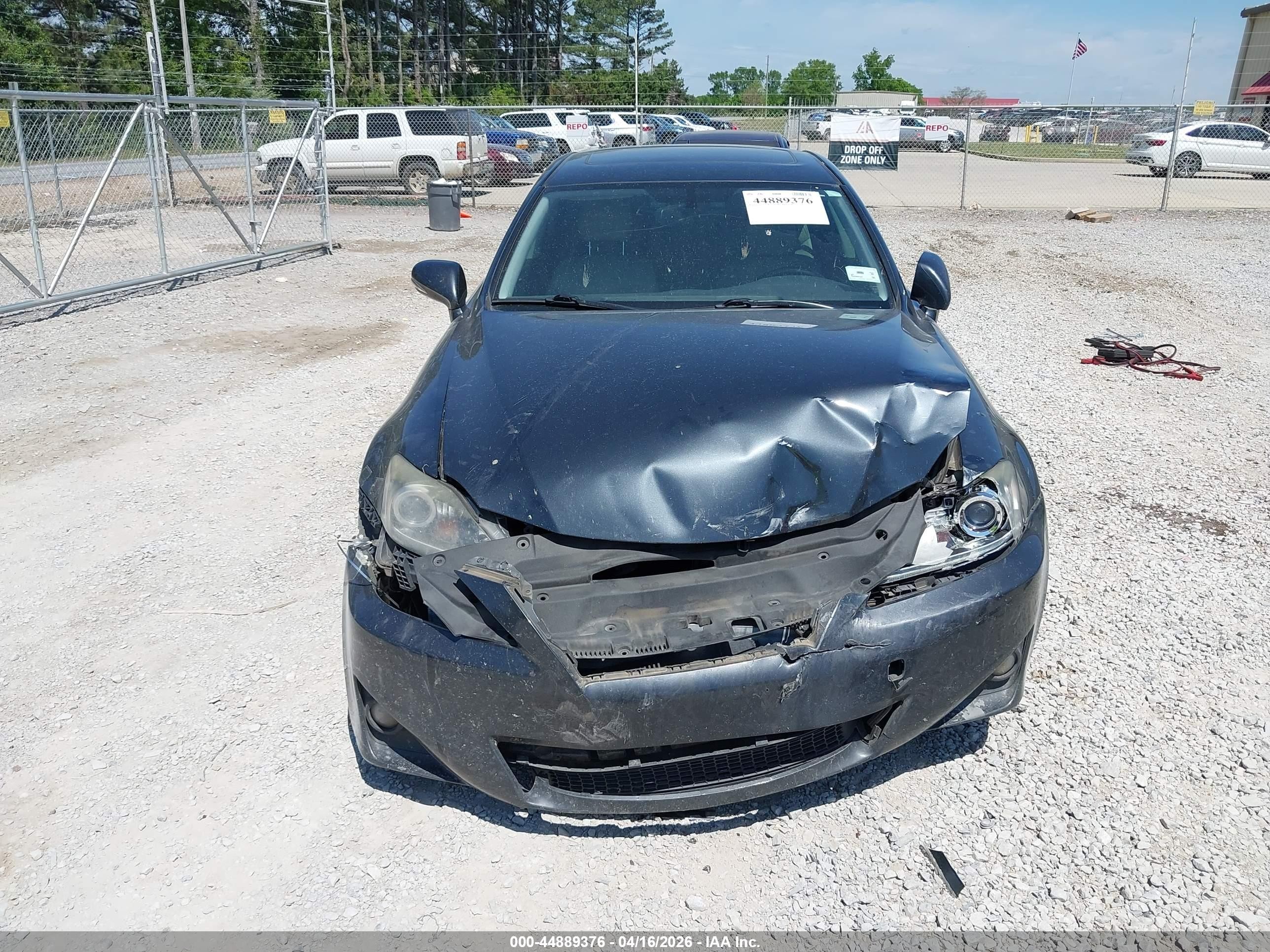 2011 Lexus Is 250 Black vin: JTHBF5C23B5149847