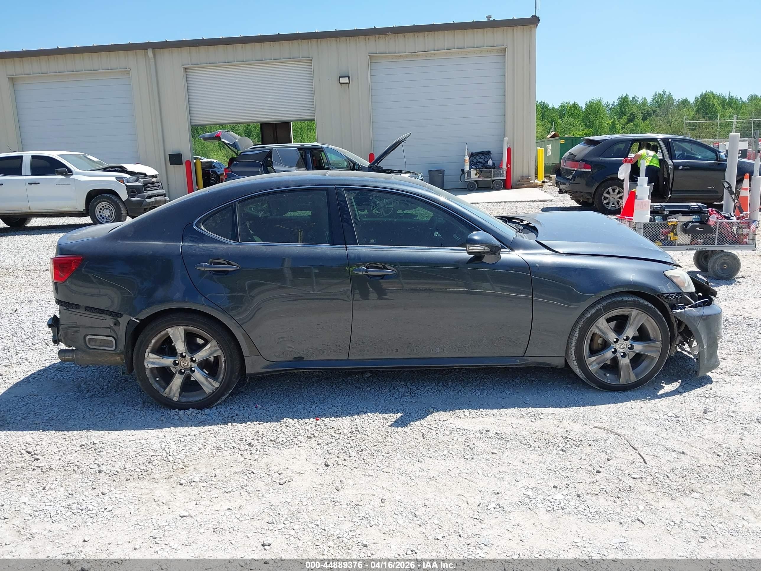 2011 Lexus Is 250 Black vin: JTHBF5C23B5149847