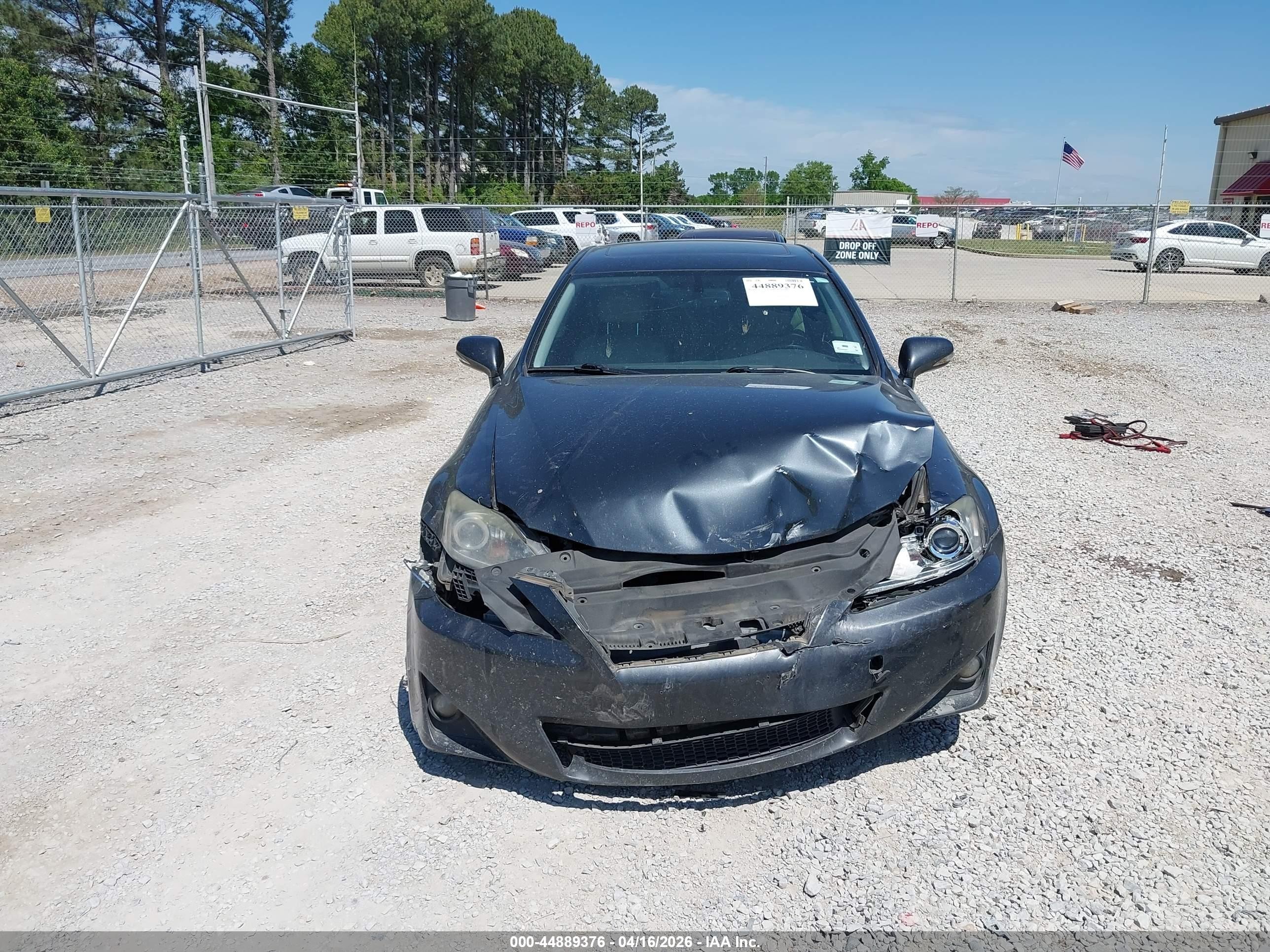 2011 Lexus Is 250 Black vin: JTHBF5C23B5149847