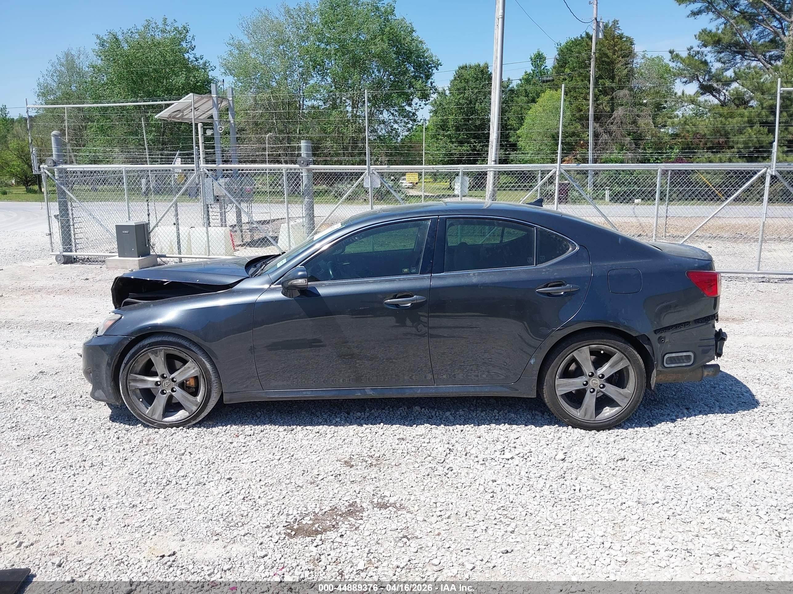 2011 Lexus Is 250 Black vin: JTHBF5C23B5149847
